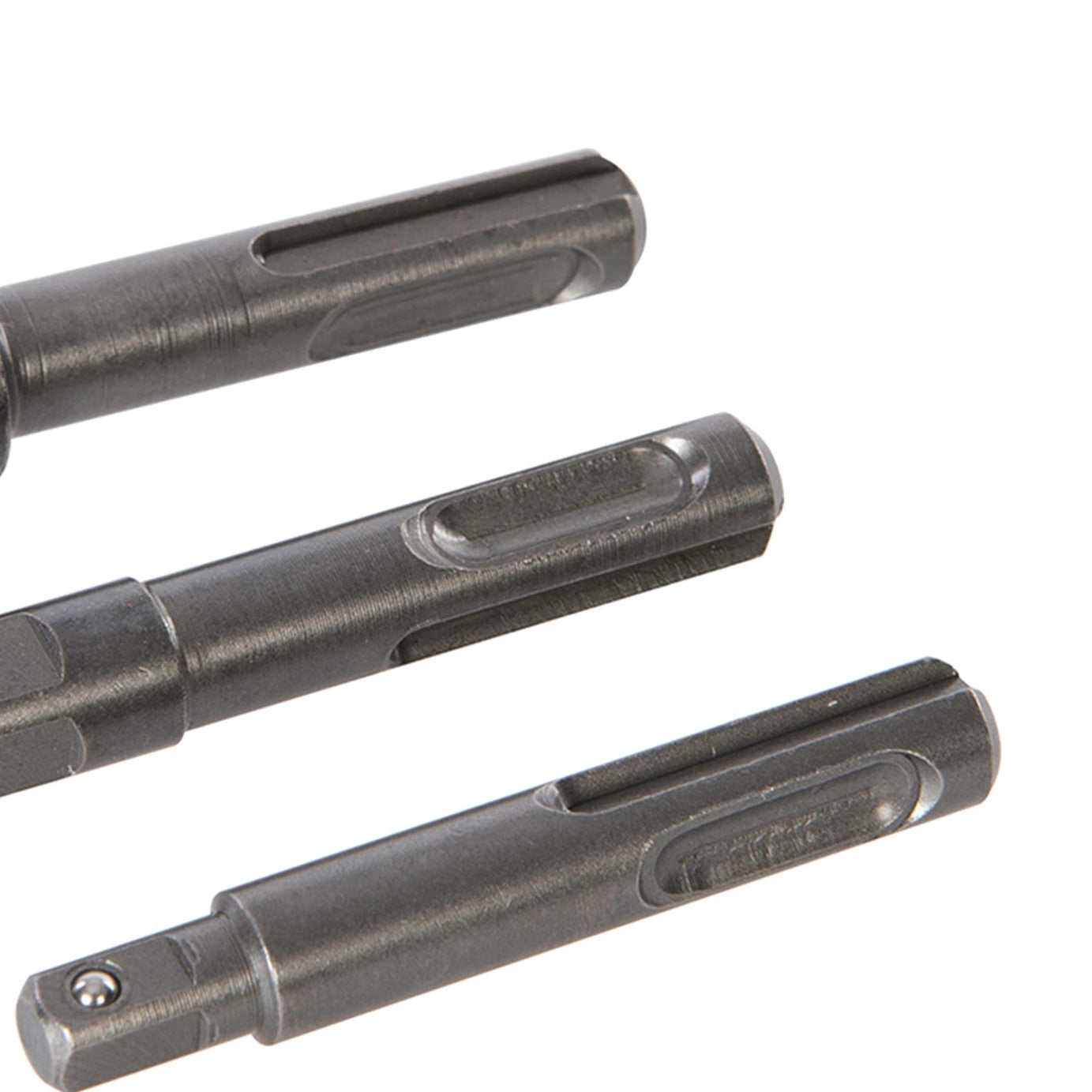 3Pce Sds Plus Socket Driver Set 1/4", 3/8" & 1/2" Chrome Vanadium Steel