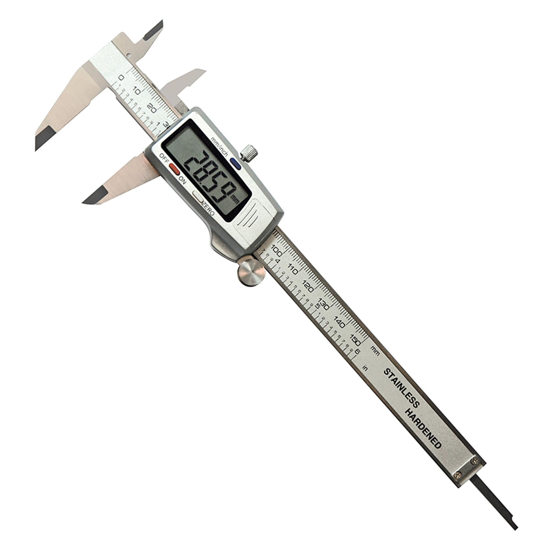 Digital Vernier Caliper Micrometer Expert Electronic LCD Display Tool 6in 150mm