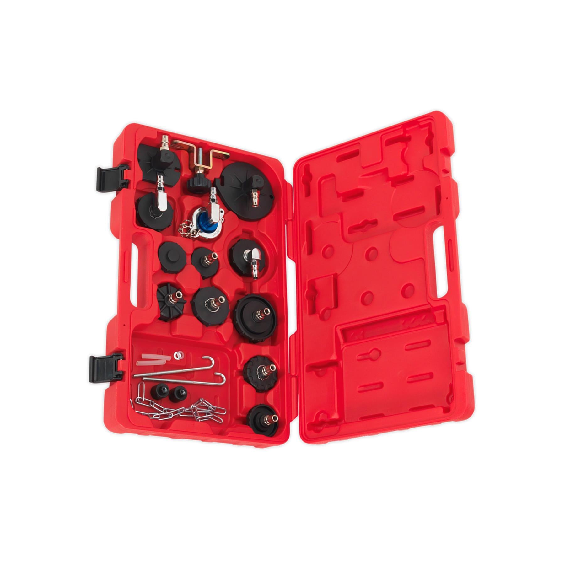 Sealey Brake & Clutch Bleeder Cap Set Comprehensive - VS0204B