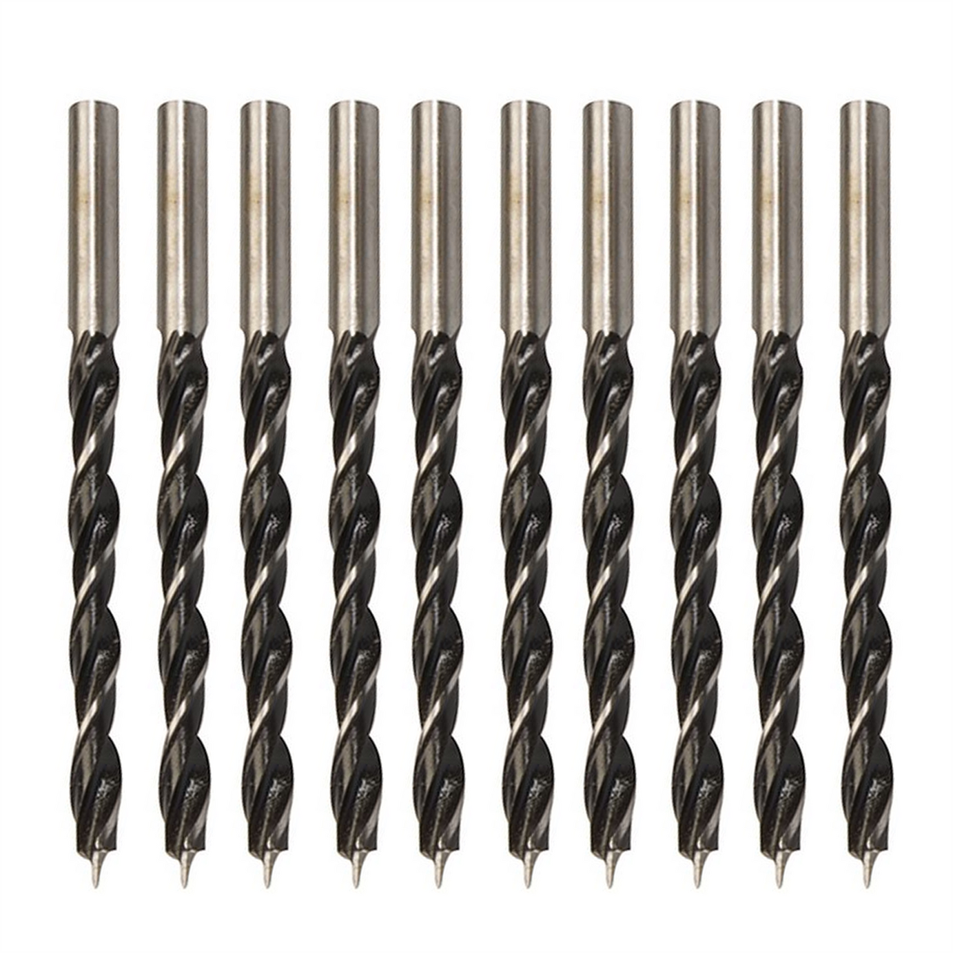10Pk Lip & Spur Drill Bits 8mm Durable Sharp Precision Drill Work On Wood DIY