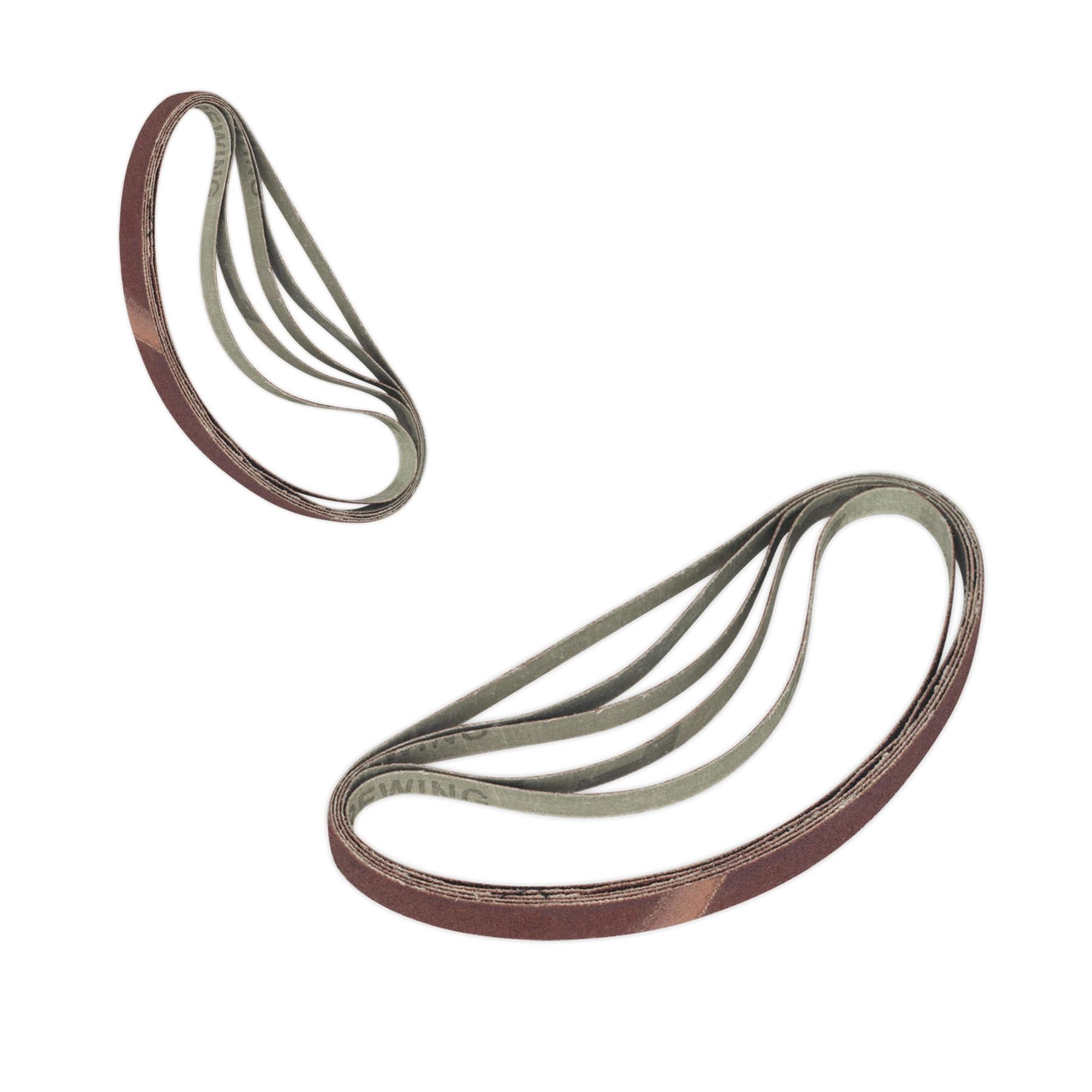Sealey Sanding Belt 12 x 456mm 60Grit Pack of 5