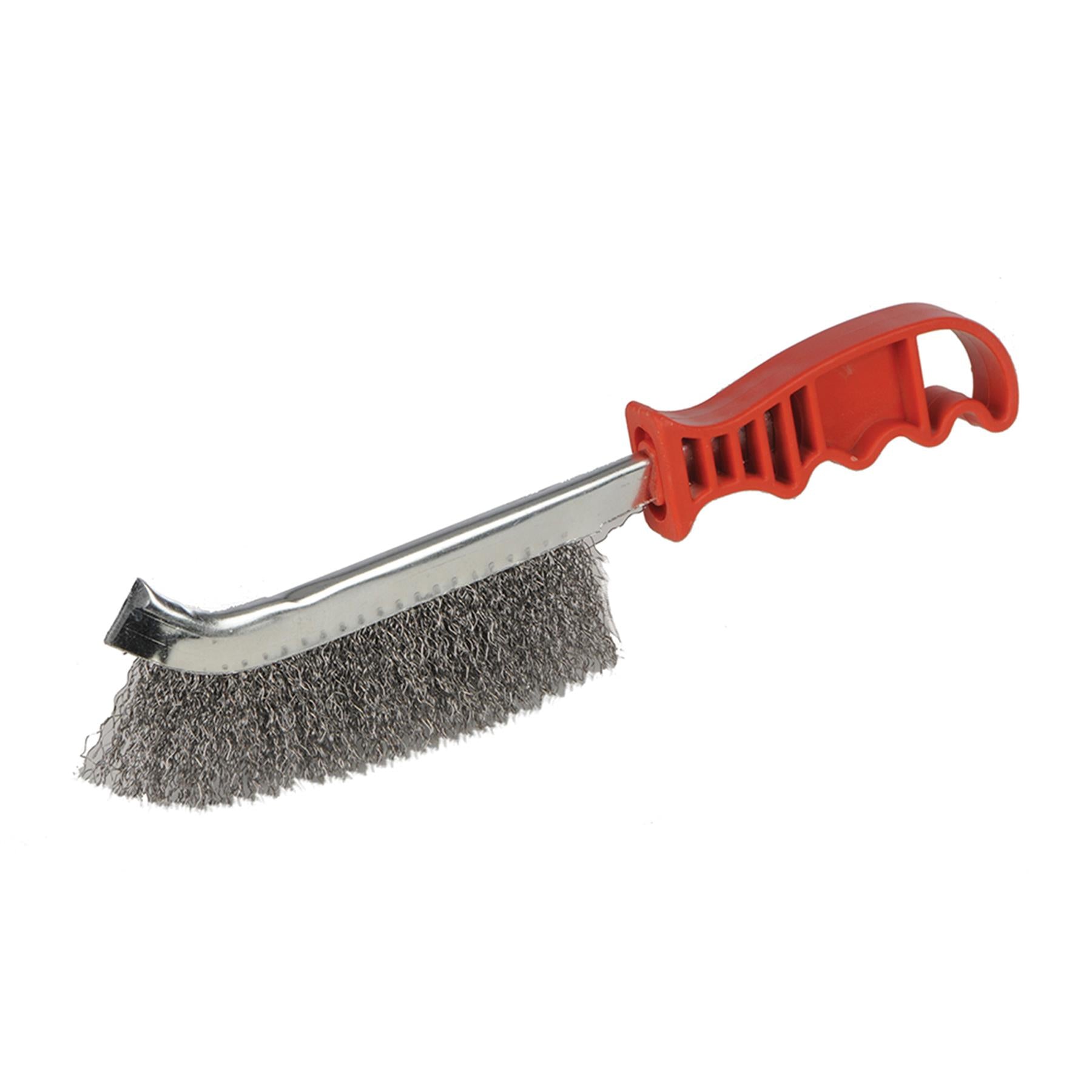 High-Quality Wire Brush Display Box 24pcs 12 STeel Wire Brush & 12 pcs Brass Plate Steel Wire Brush