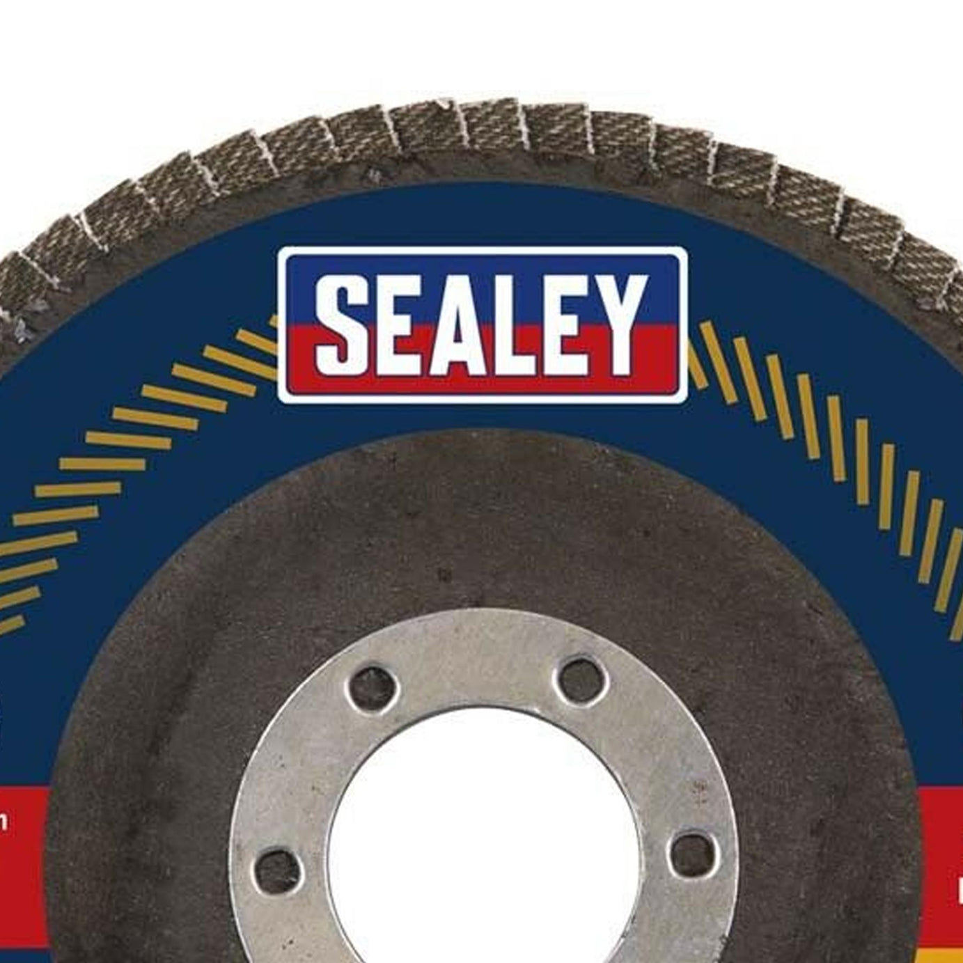 Sealey Flap Disc Aluminium Oxide 100mm 16mm Bore 120Grit