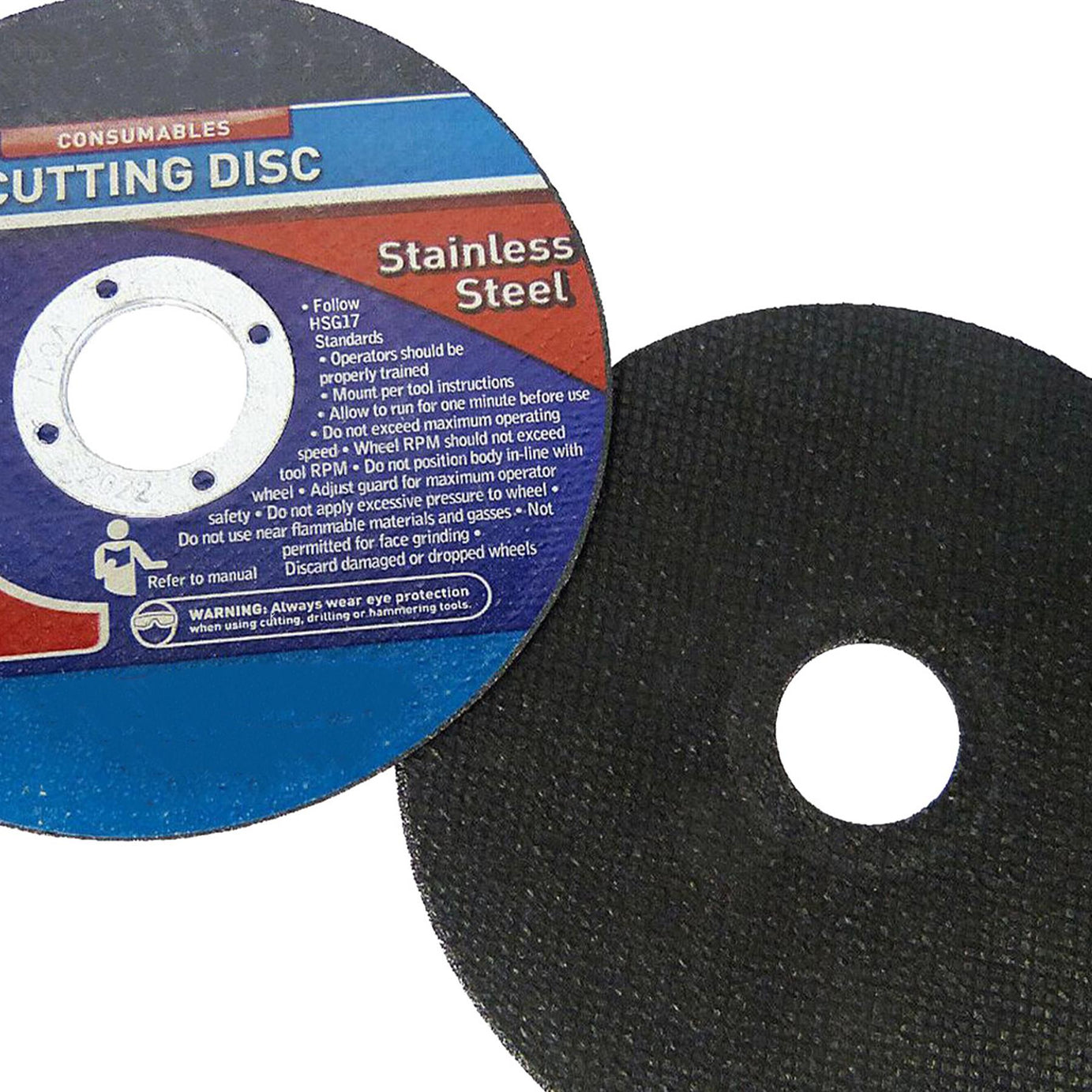 50 x Metal Cutting Discs 1mm Ultra Thin 4 1/2" 115mm Angle Grinder Disc Steel