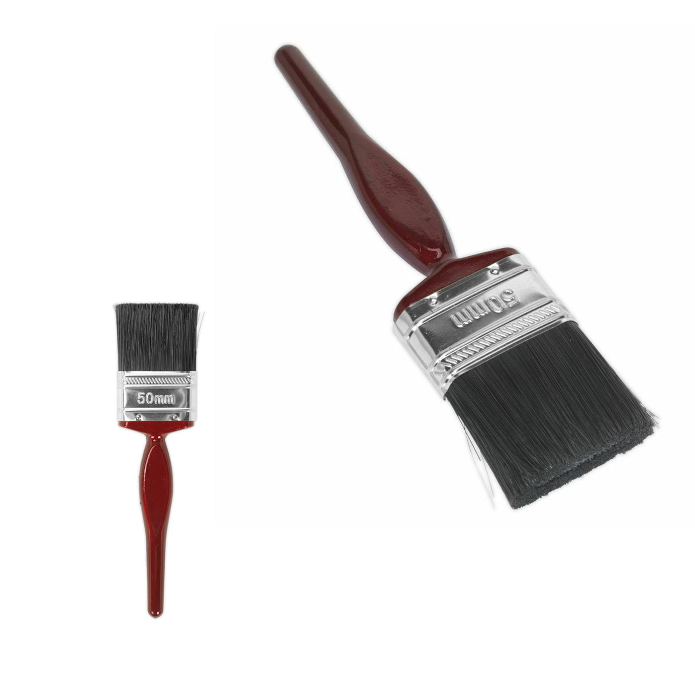 Sealey Pure Bristle Paint Brush 50mm Pack of 10