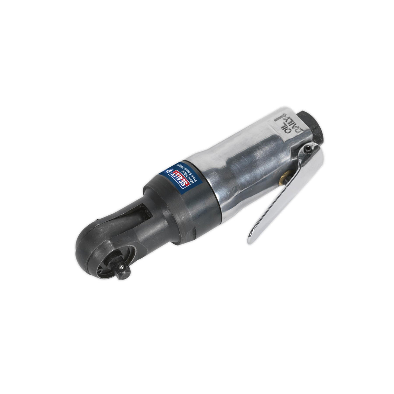 Sealey Air Ratchet Wrench 3/8"Sq Drive Super Stubby