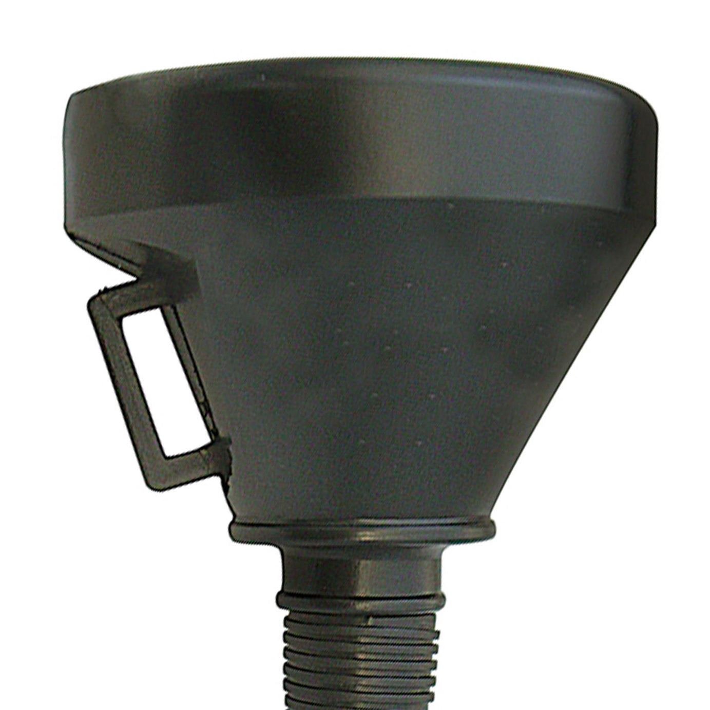 Plastic Funnel With Spout - 140mm With Brassed Gauze Filter - Thick Durable
