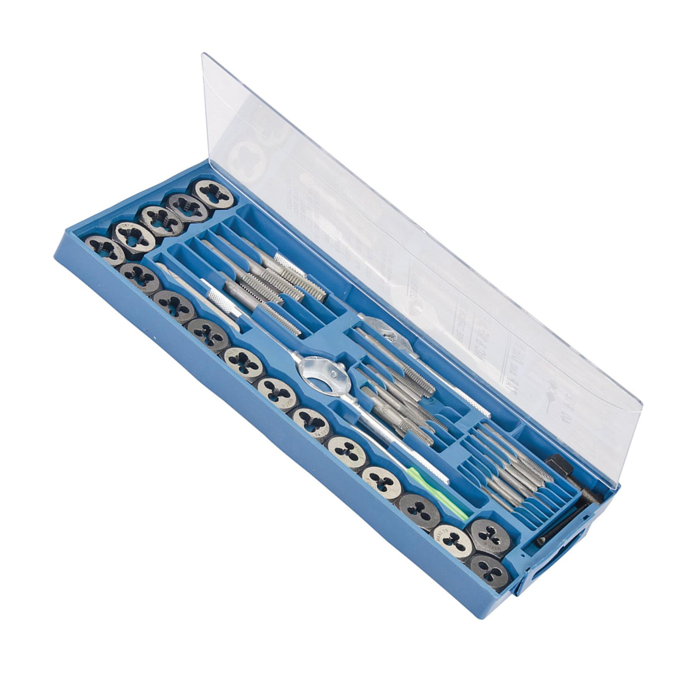 40Pce Tap & Die Set Cleaning Cutting Internal External Threads Engineer