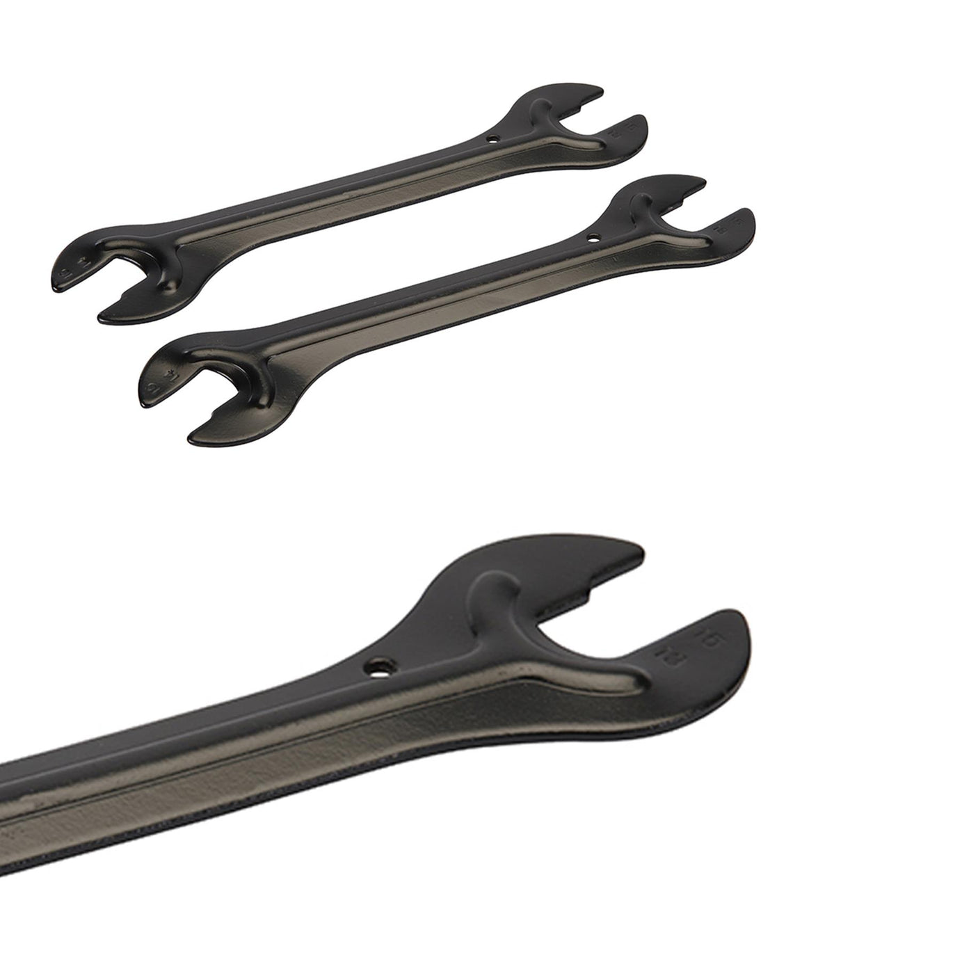 2Pce Cone Spanner Set - 13/14 & 15/16mm Hardened Tempered Carbon Steel Spanner