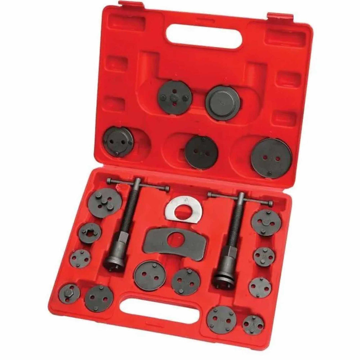 21 Pc Brake Caliper Piston Rewind Return Wind Back Tool Kit Set Left & Right Handed Thread