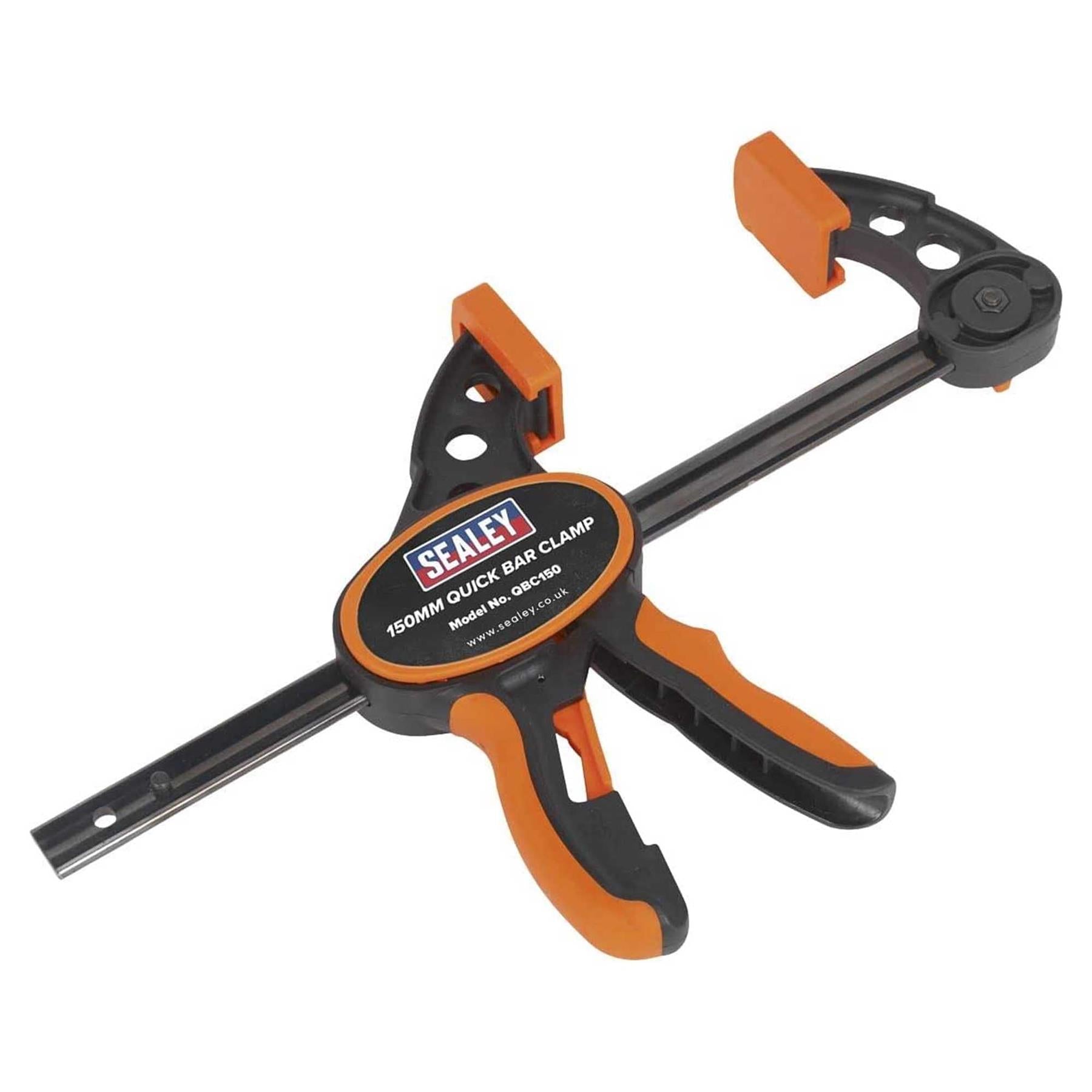 Sealey Quick Bar Clamp 150mm - 2pc Set