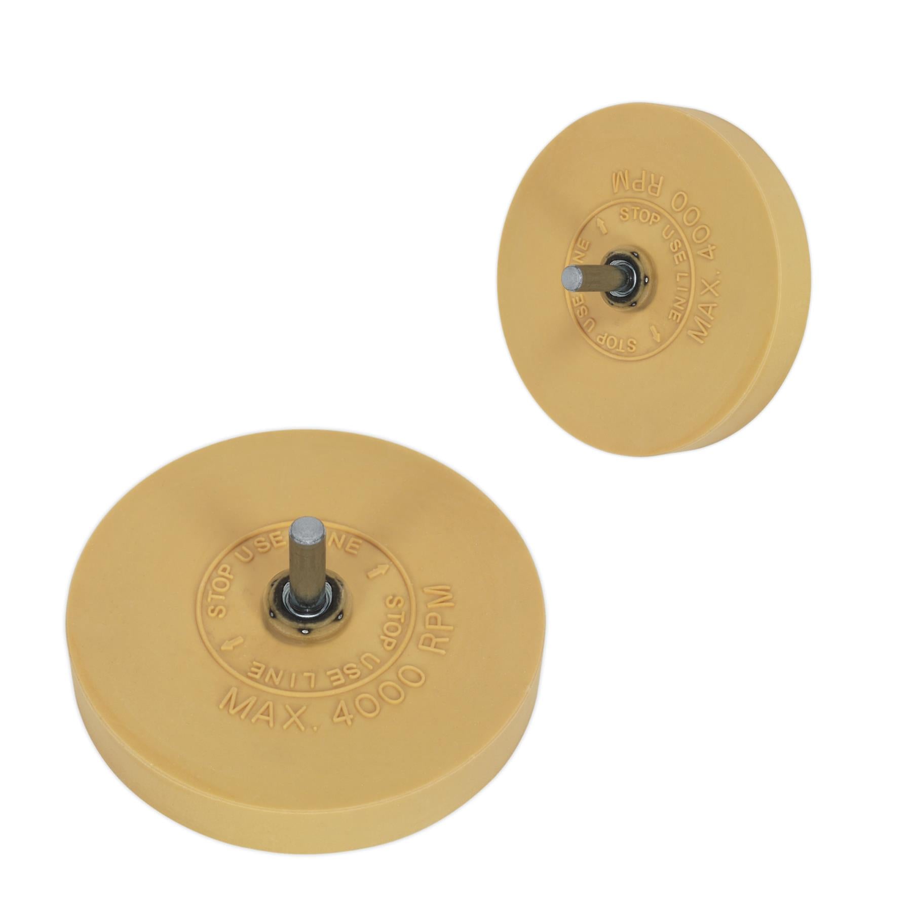 Sealey Stripe Removing Pad Ø88 x 15mm, 6mm Mandrel