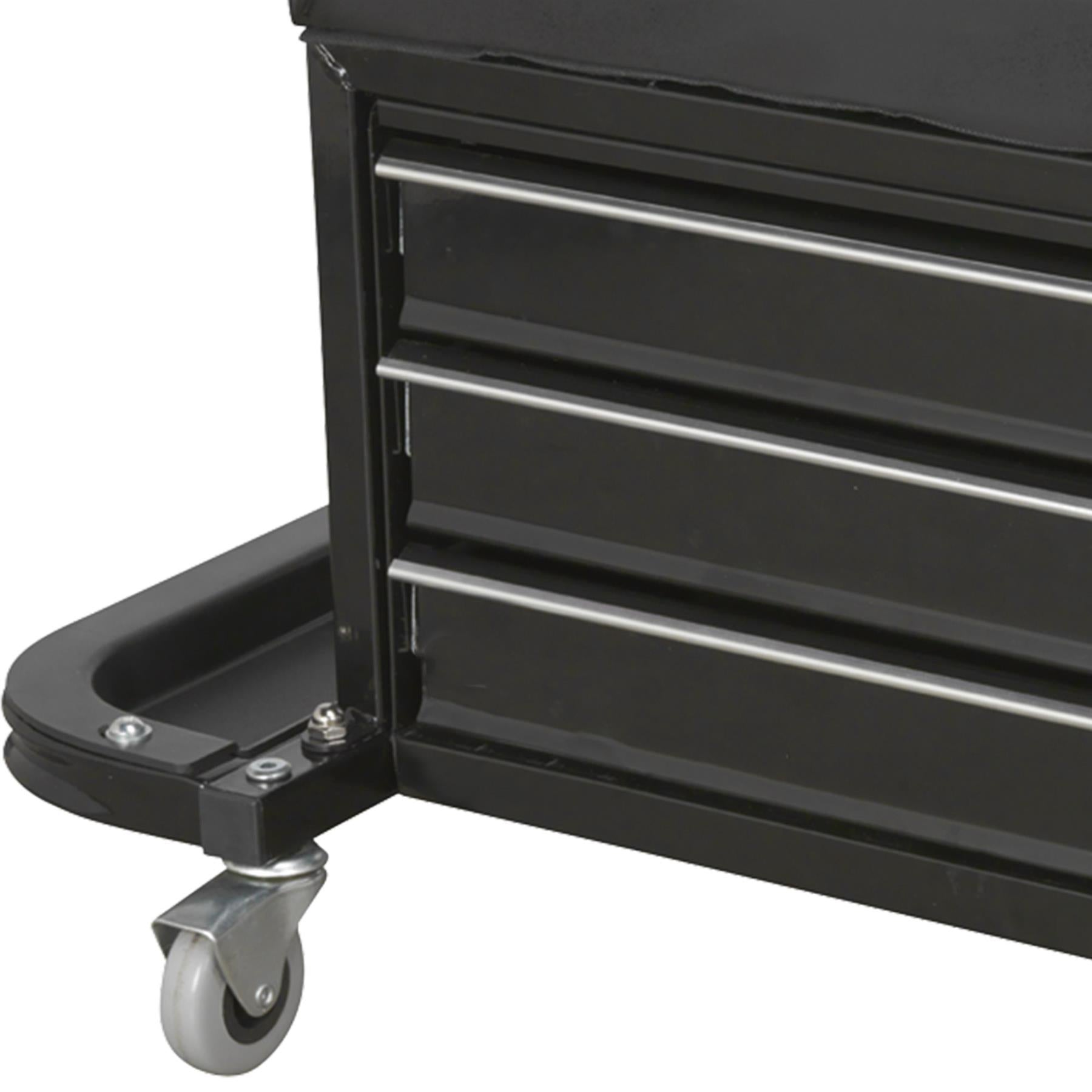 Sealey Mechanic's Utility Seat & Toolbox - Black