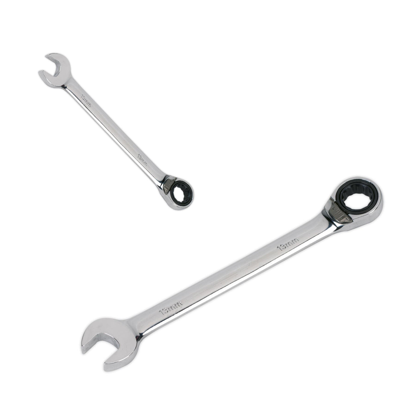 Sealey Reversible Ratchet Combination Spanner 13mm