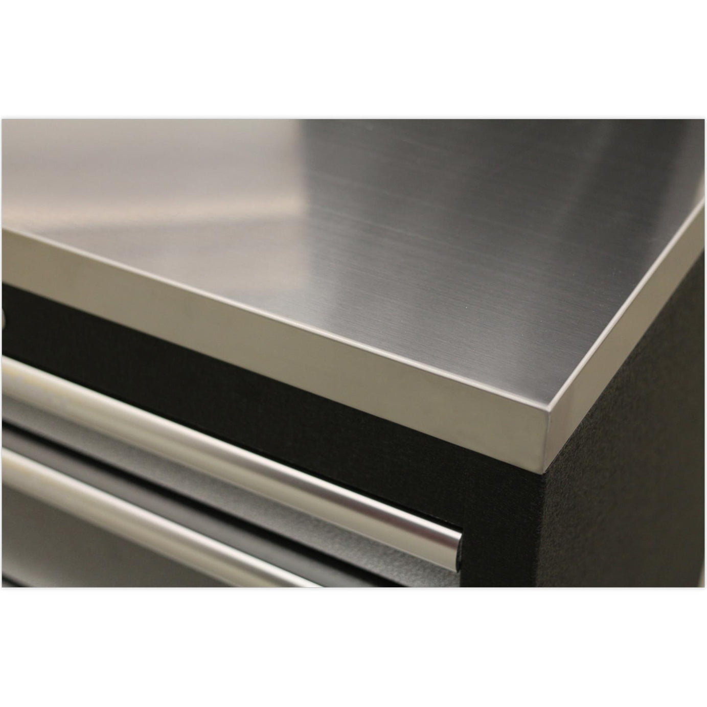 Sealey Stainless Steel Worktop  Base cabinets 2040mm APMS50SSC