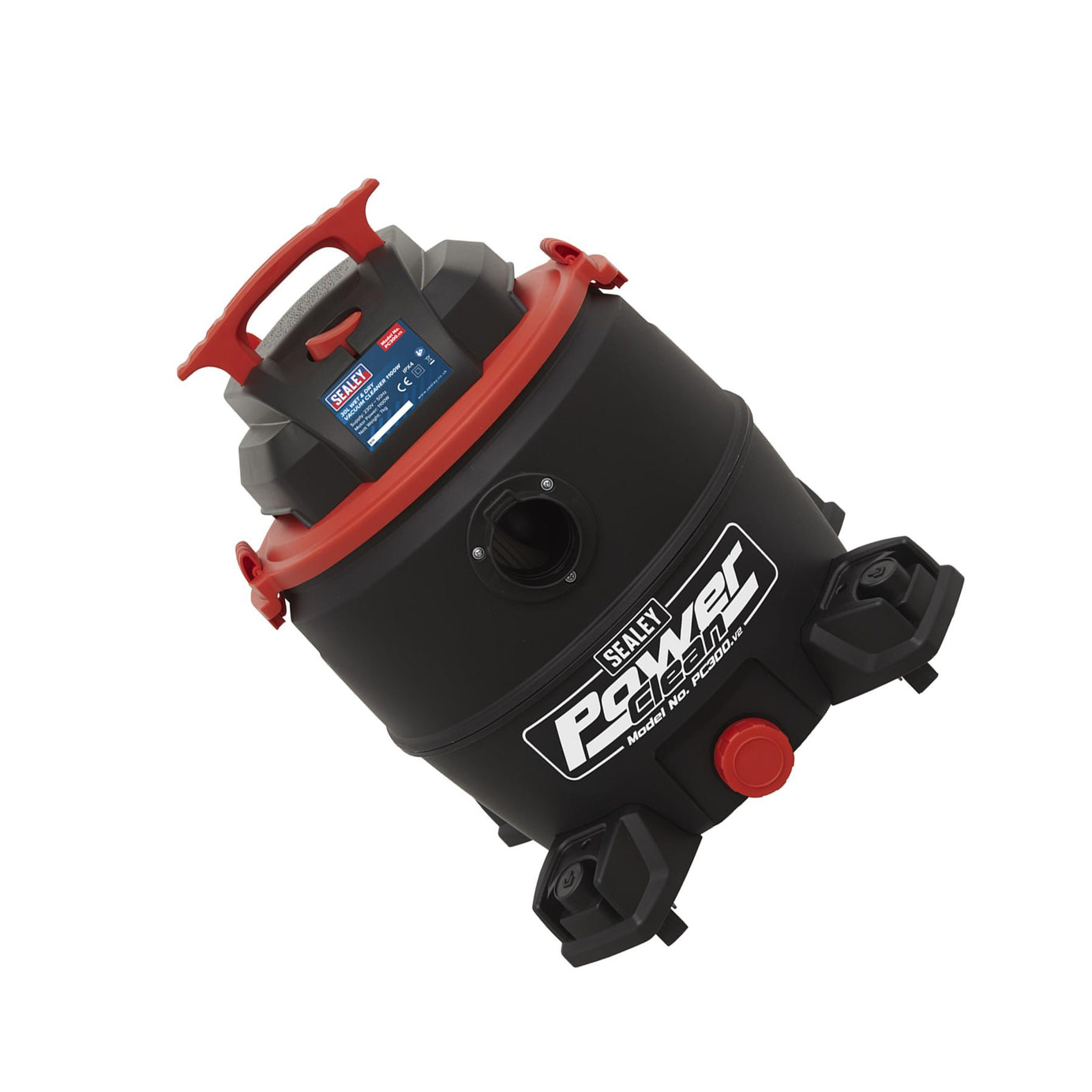 Sealey Vacuum Cleaner Wet & Dry 30L 1100W/230V