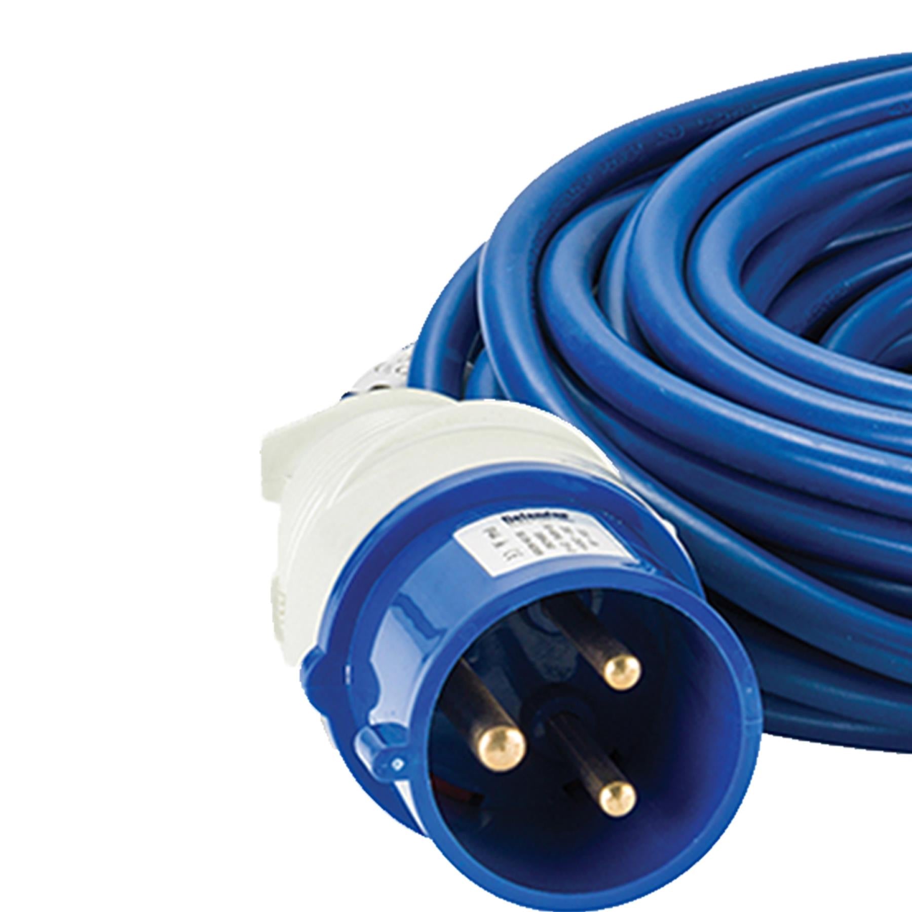 Defender Arctic Extension Lead Blue 2.5mm2 32A 14m 230V