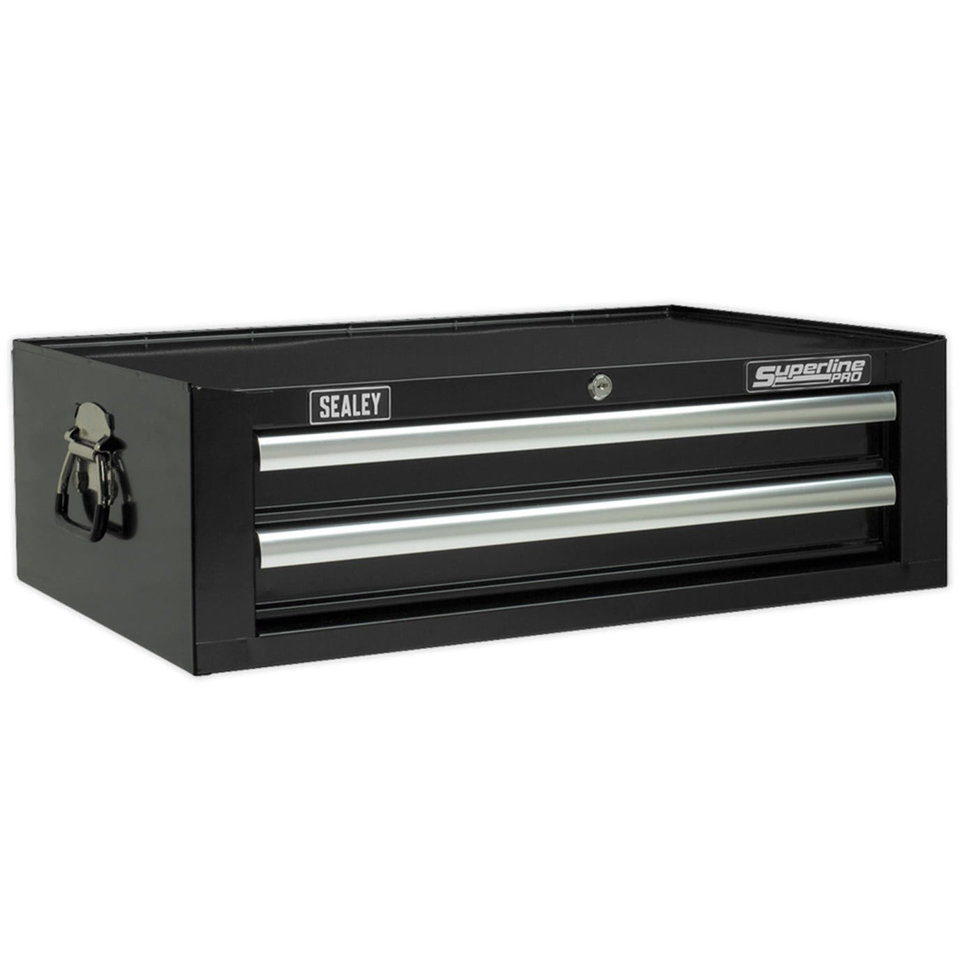 Sealey Mid-Box 2 Drawer with Ball Bearing Slides - Black