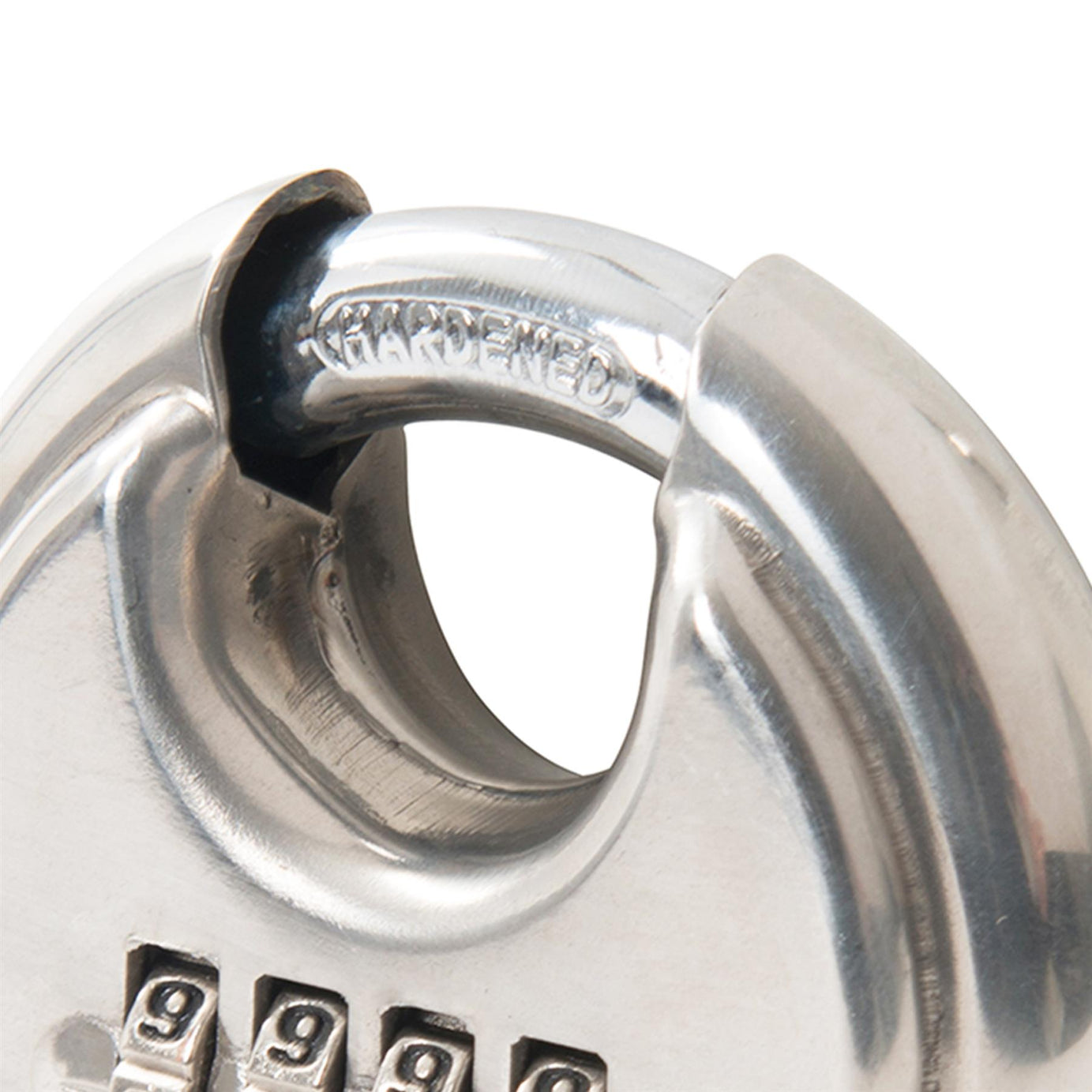 70mm Digit Disc Padlock 4 Stainless Steel Combination Disc Padlock High Quality