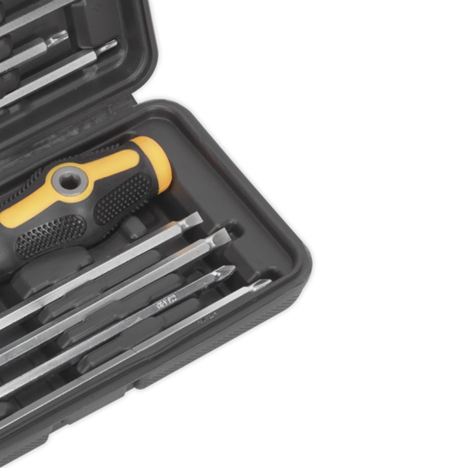 Sealey Screwdriver Set 20-in-1 With Soft Grip