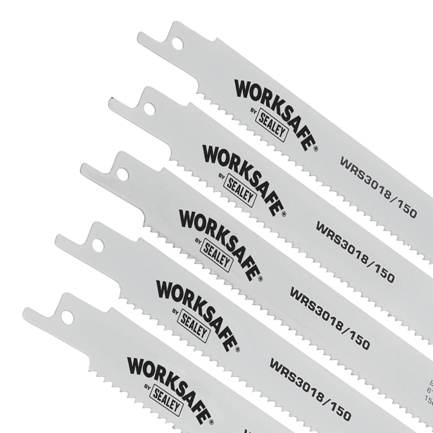Sealey Reciprocating Saw Blade 150mm 10tpi - Pack of 5