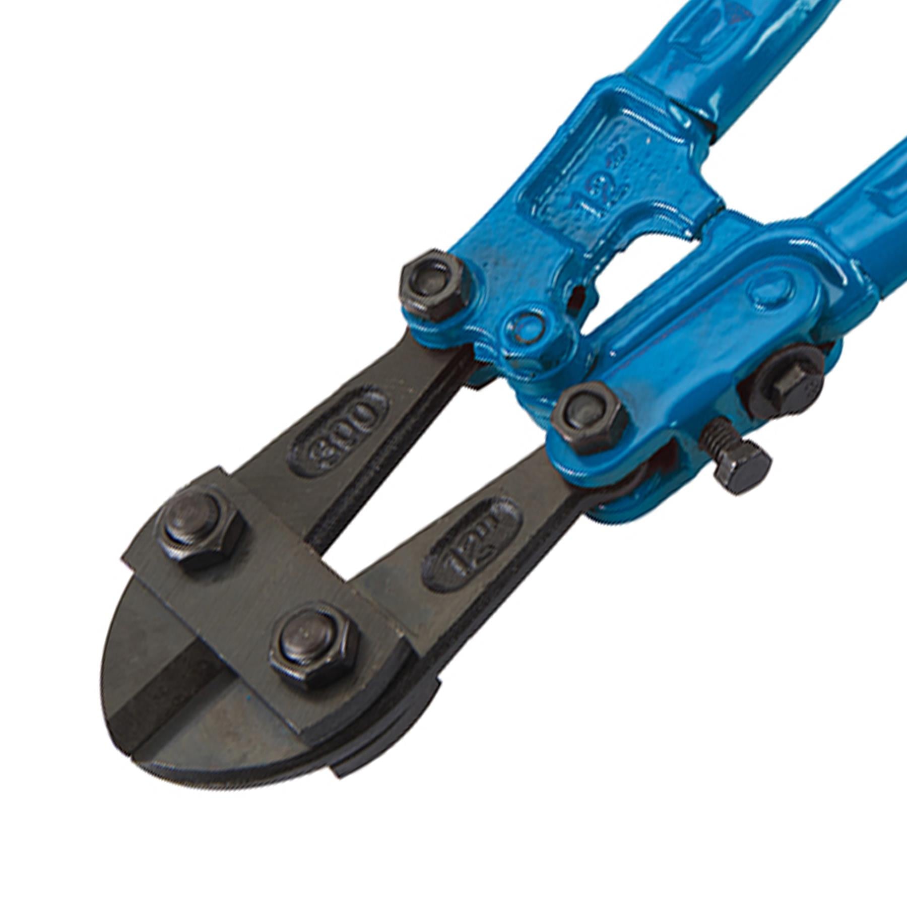 Bolt Cutters 300mm Length - Jaw 5mm Plastic Handle Grips Cuts Hardened Steel 12"