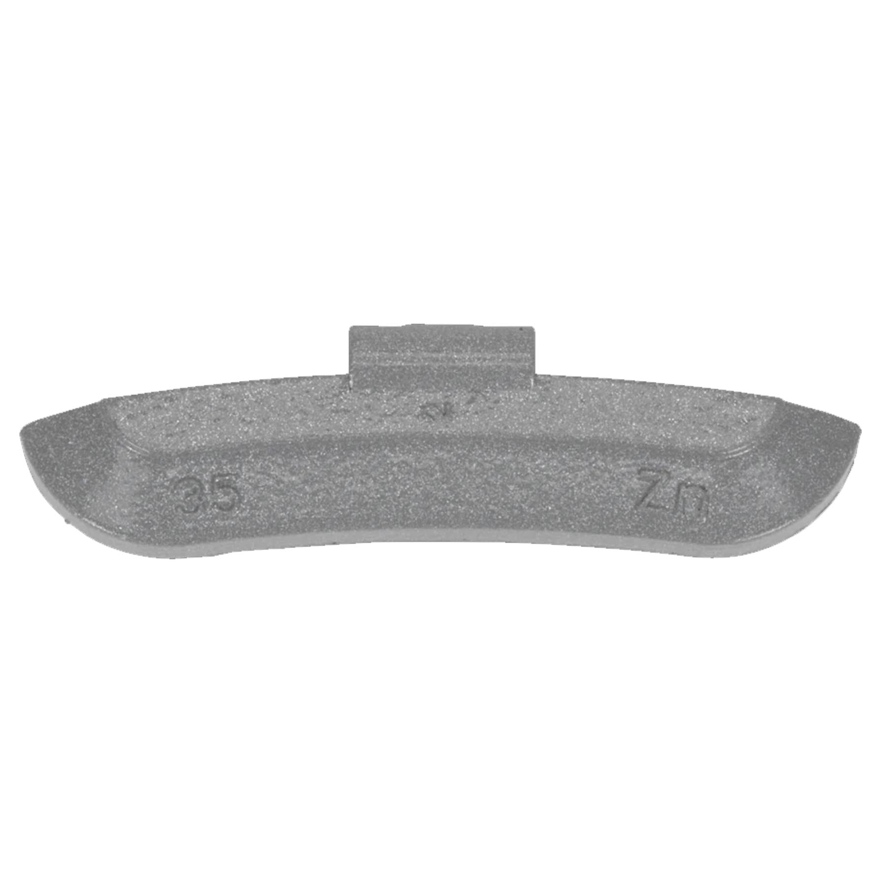 Wheel Weight 35g Hammer-On Zinc for Steel Wheels Pack of 50 Sealey