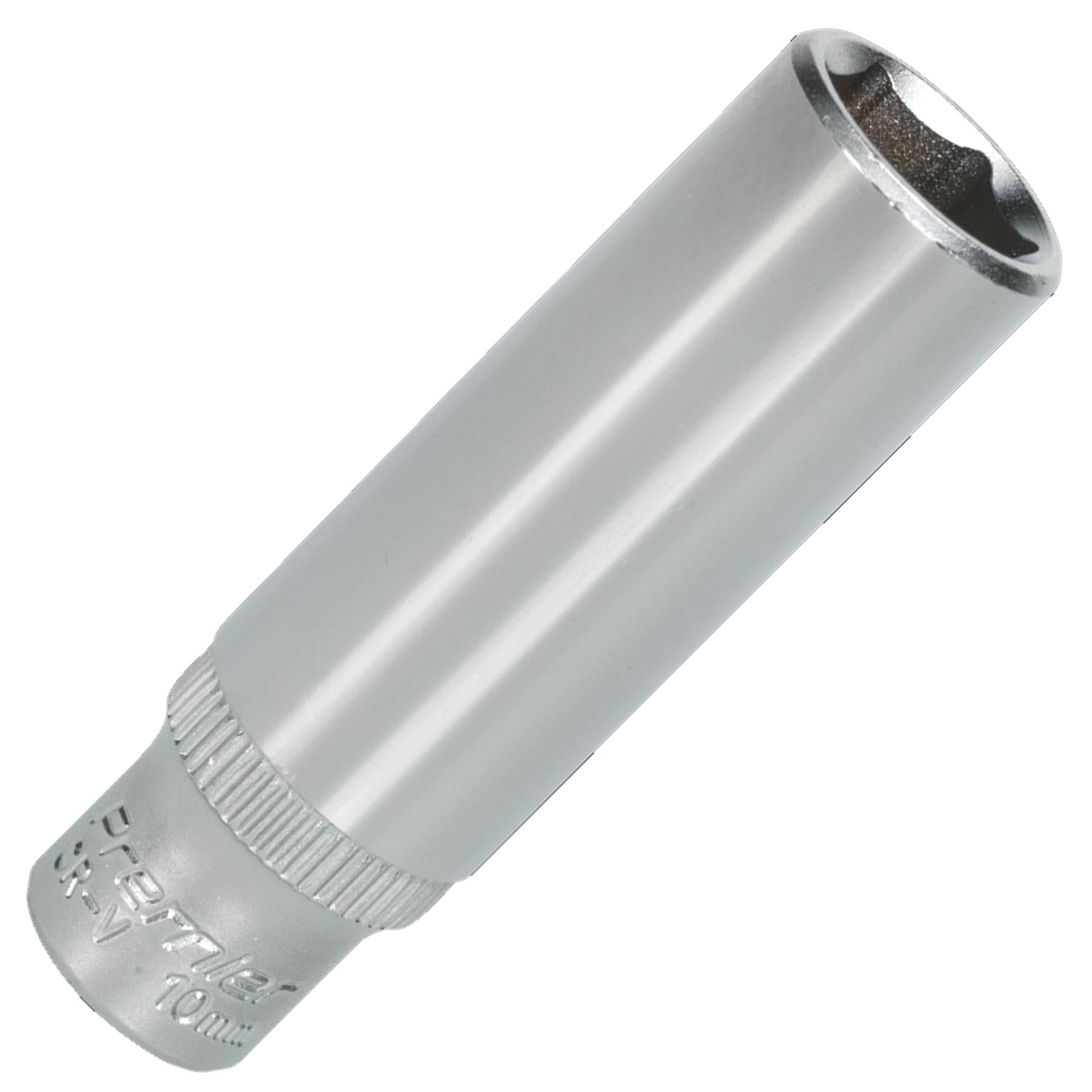 Sealey WallDrive Socket 10mm Deep 1/4"Sq Drive Chrome Vanadium steel