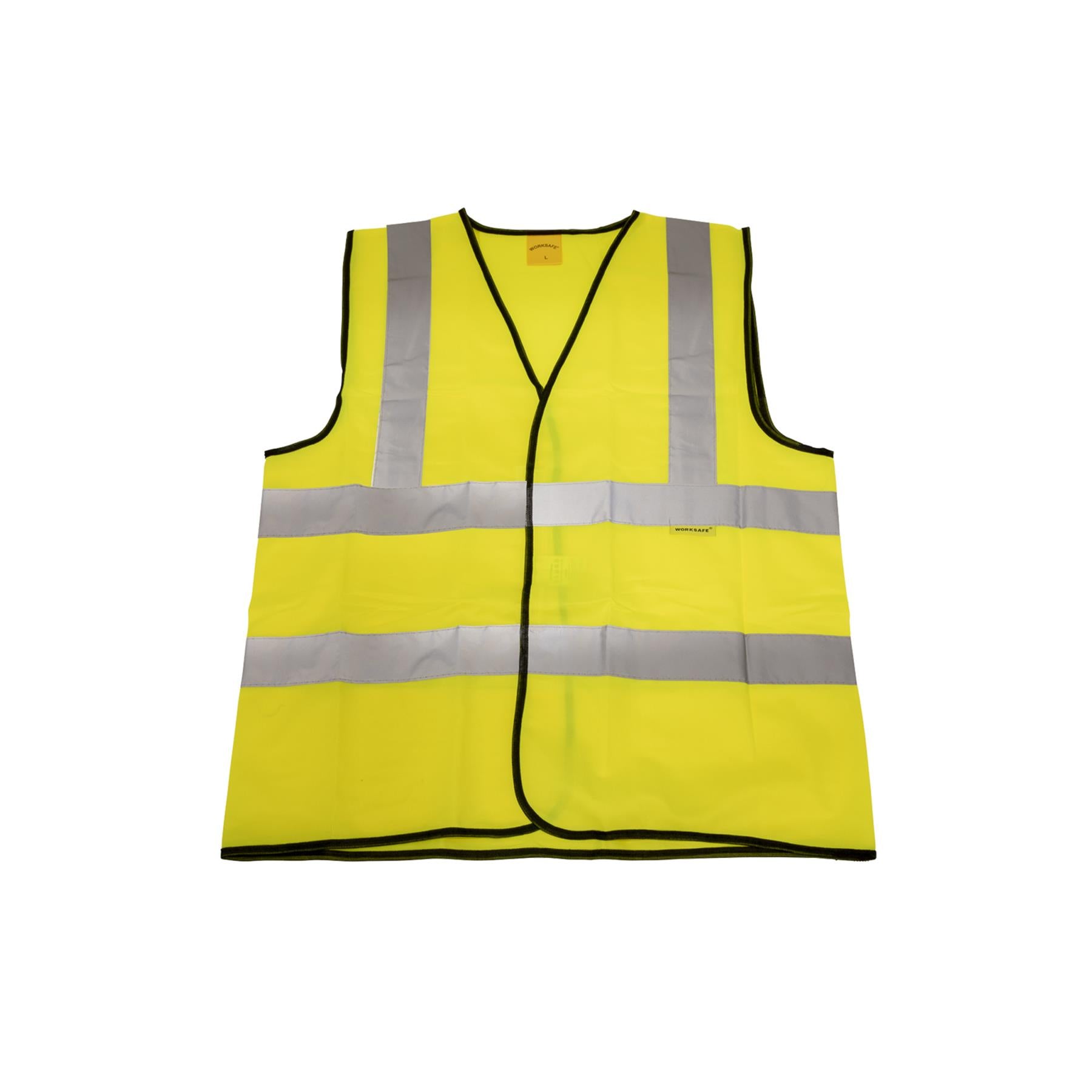 Sealey Hi-Vis Waistcoat (Site and Road Use) Yellow - Medium