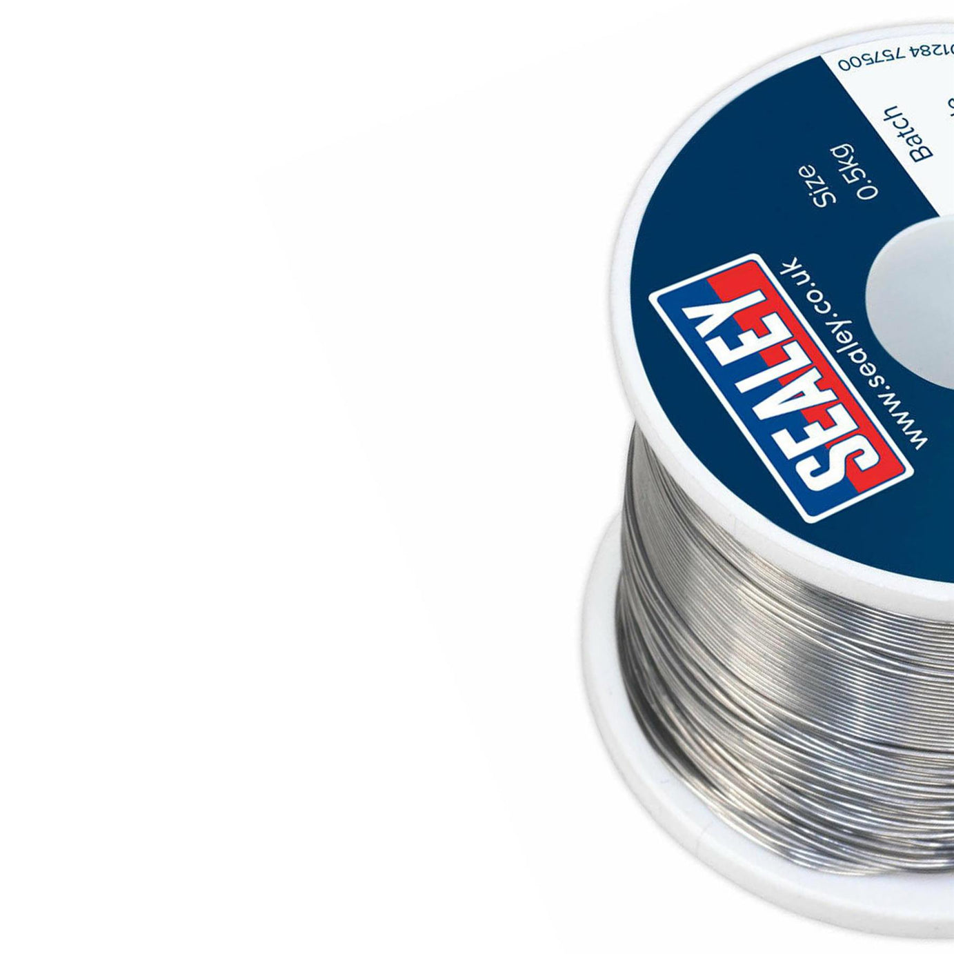 Sealey Solder Wire Quick Flow 2% 0.7mm/22SWG 40/60.5kg Reel