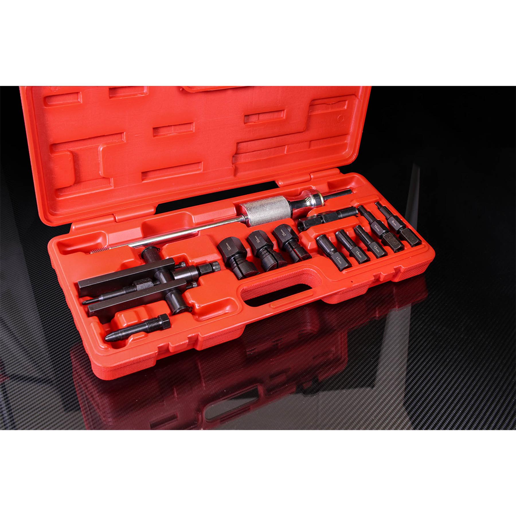 Sealey Blind Bearing Puller Set 12pc Garage Workshop DIY