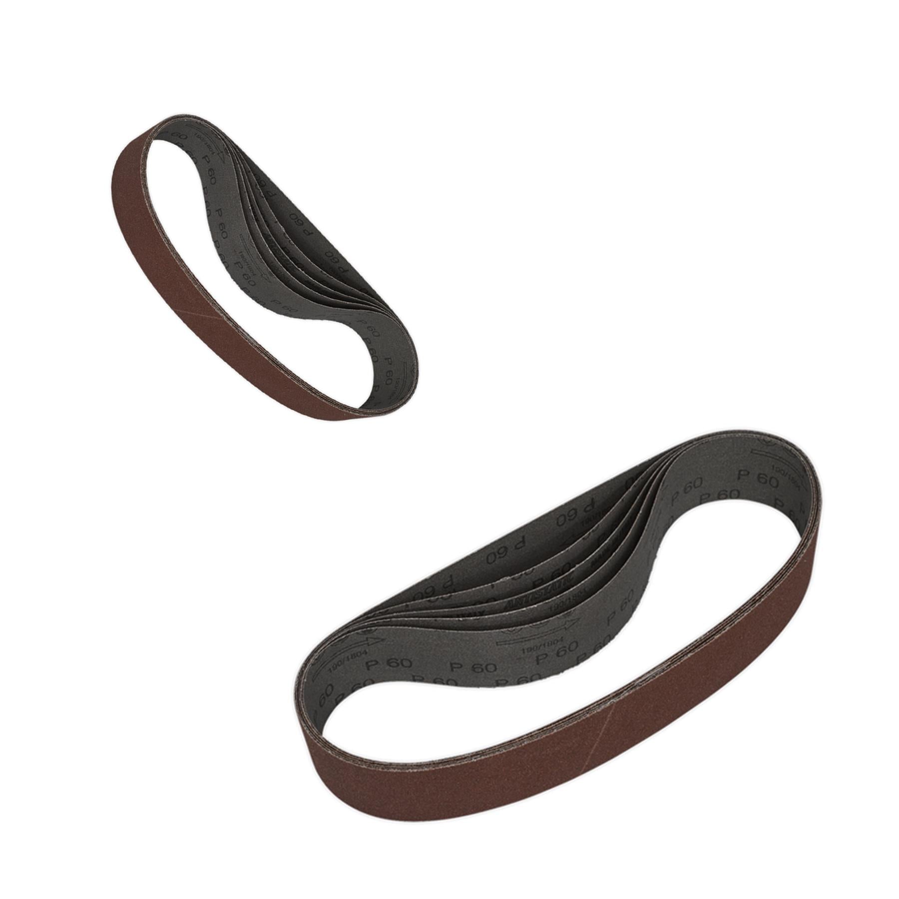 Sealey Sanding Belt 50 x 686mm 60Grit Pack of 5