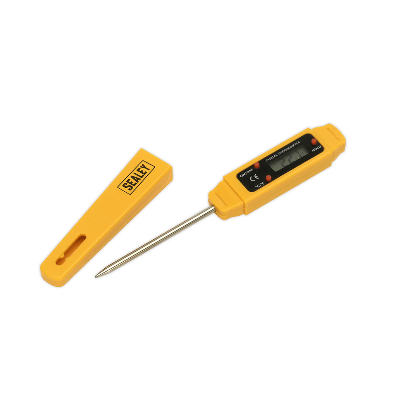 Sealey Mini Digital Thermometer Measuring Both °C and °F