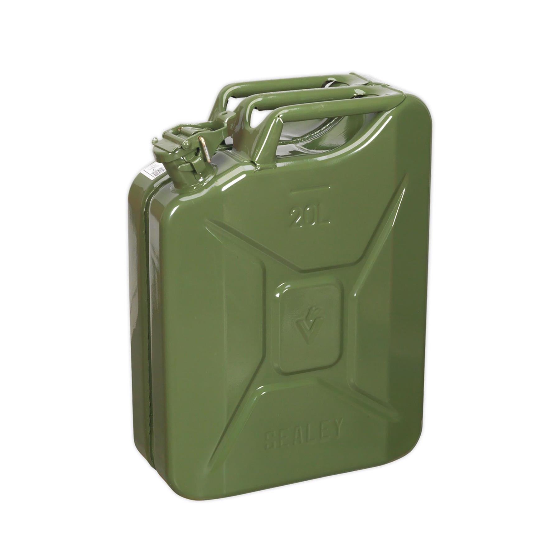 Sealey Jerry Can 20L - Green