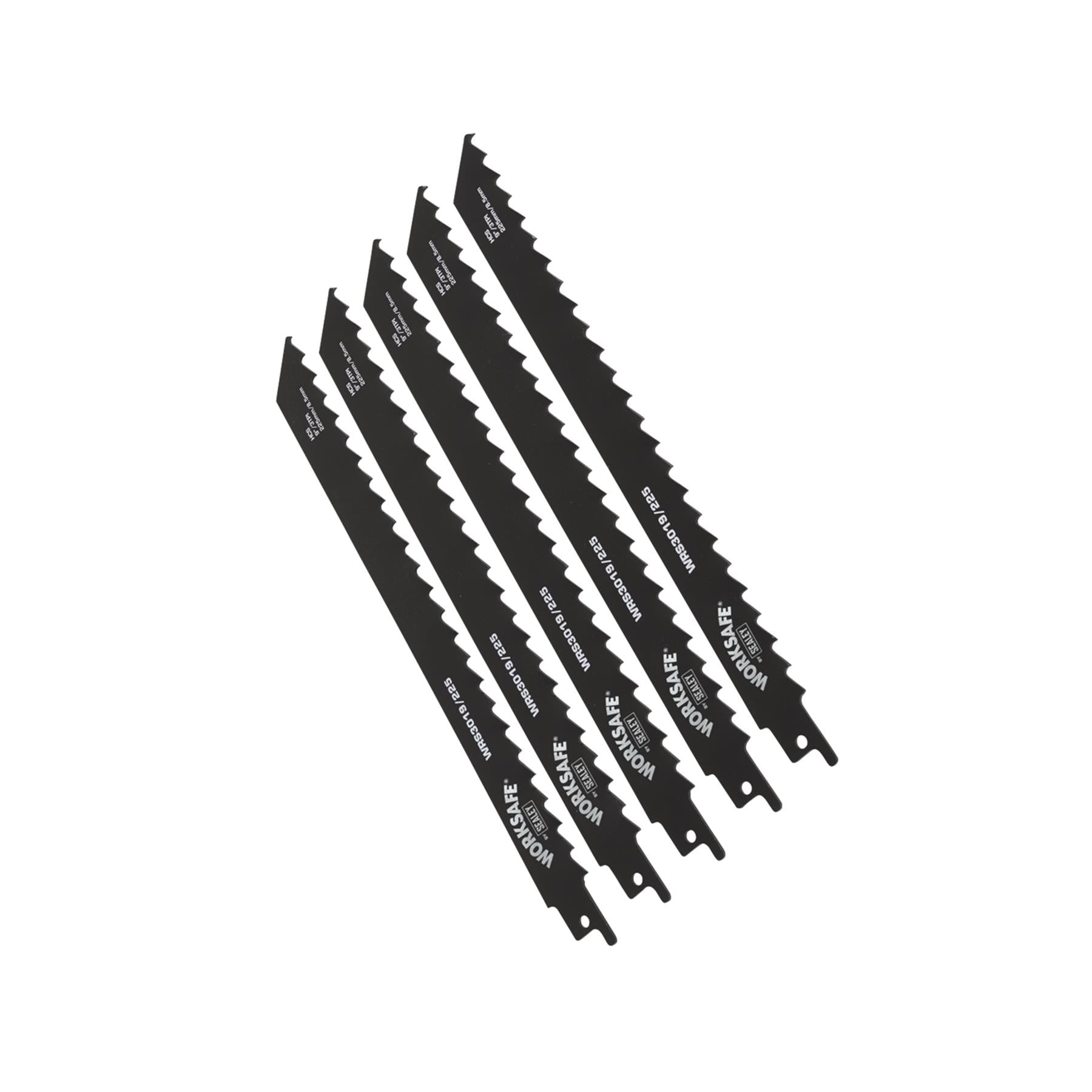 Sealey Reciprocating Saw Blade 225mm 3tpi - Pack of 5