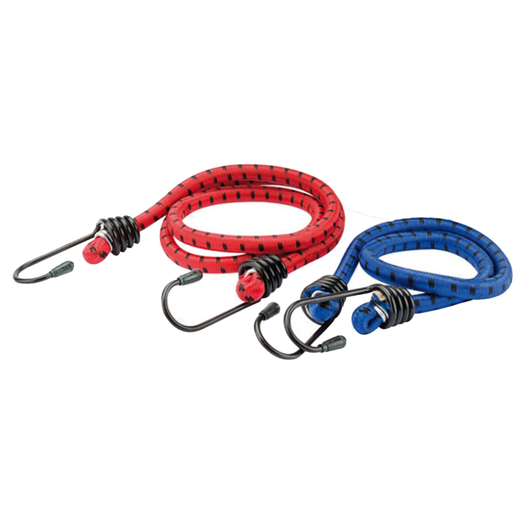 20x Elastic Bungee Cord Luggage Tie Down Strap Shock Rope Car Roof Rack Hook