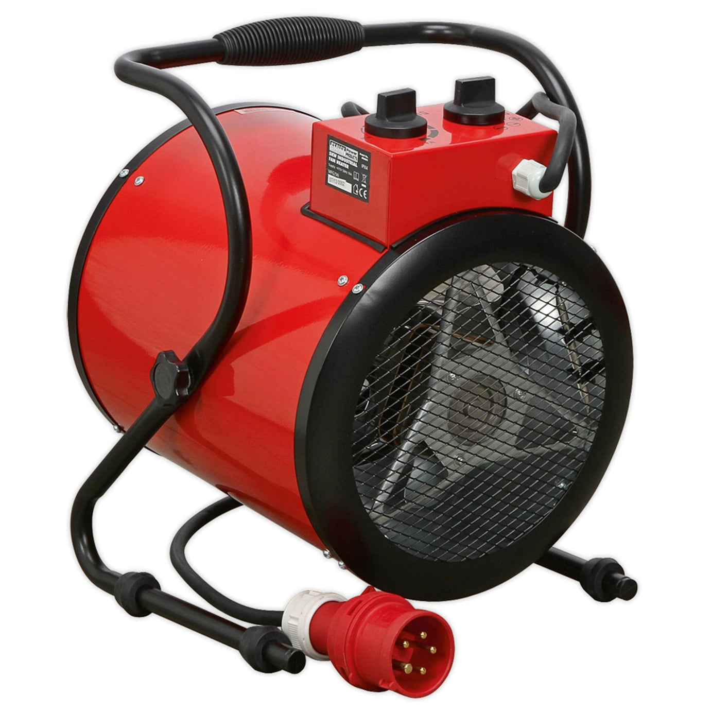 Sealey Industrial Fan Heater 9kW 415V 3ph Auto cooling system
