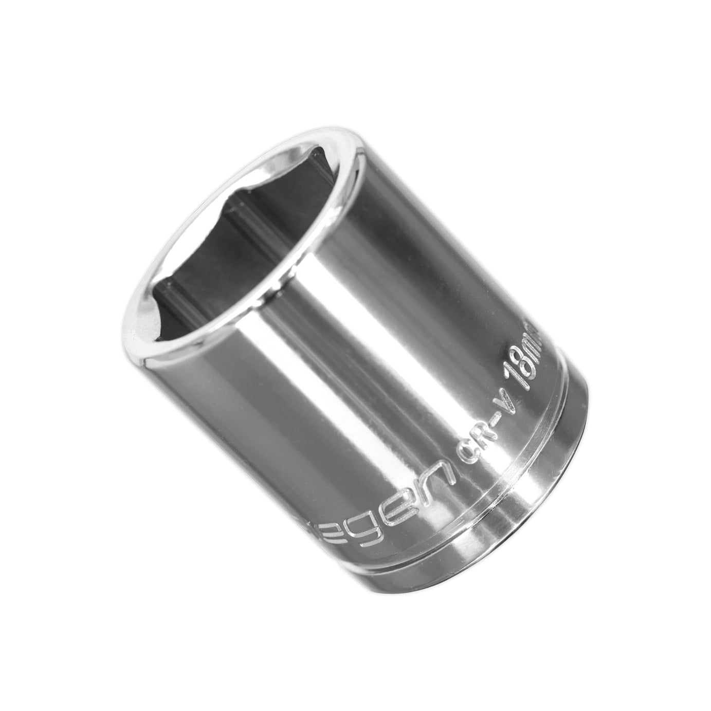 Sealey WallDrive Socket 18mm 3/8"Sq Drive