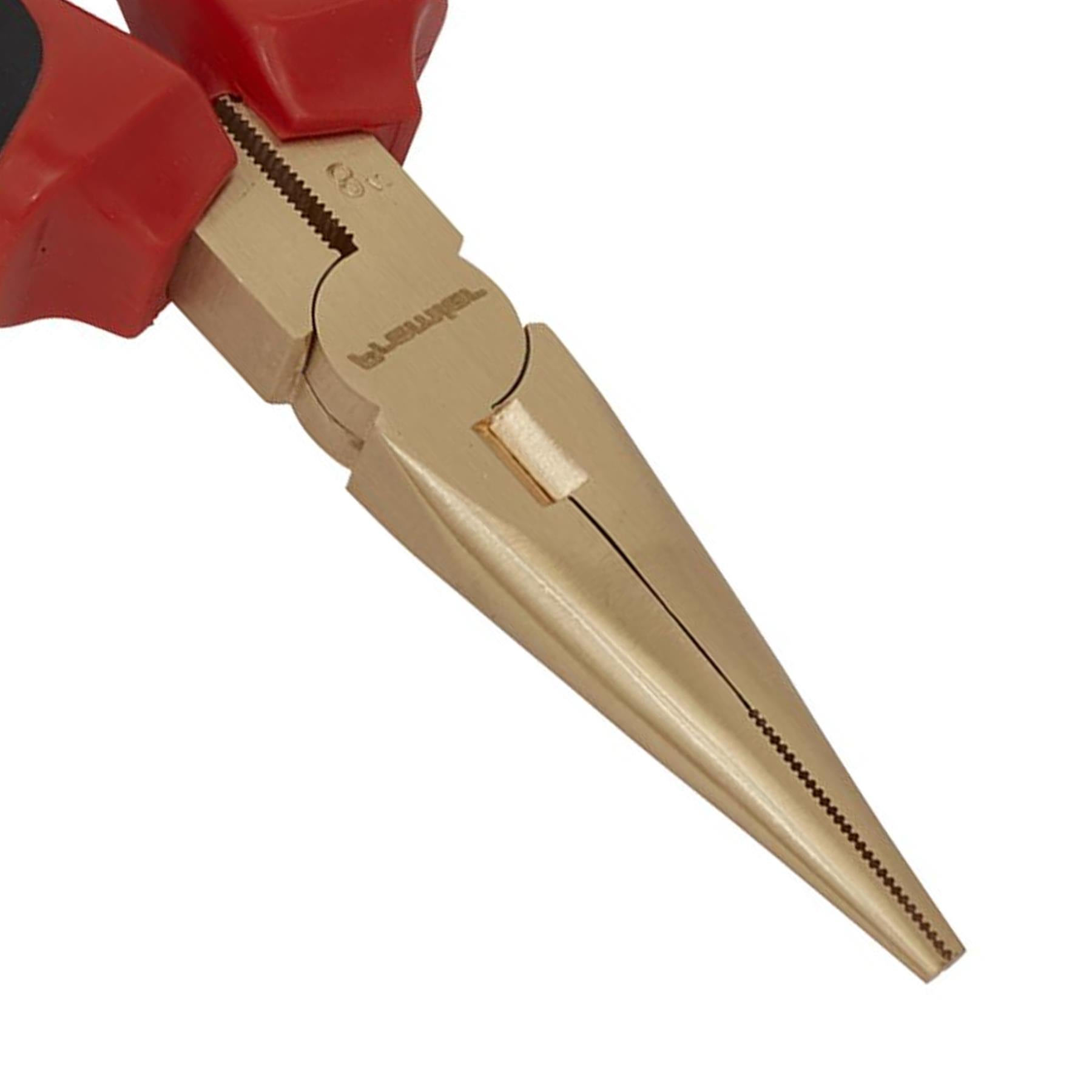 Sealey Long Nose Pliers 200mm - Non-Sparking Beryllium Copper