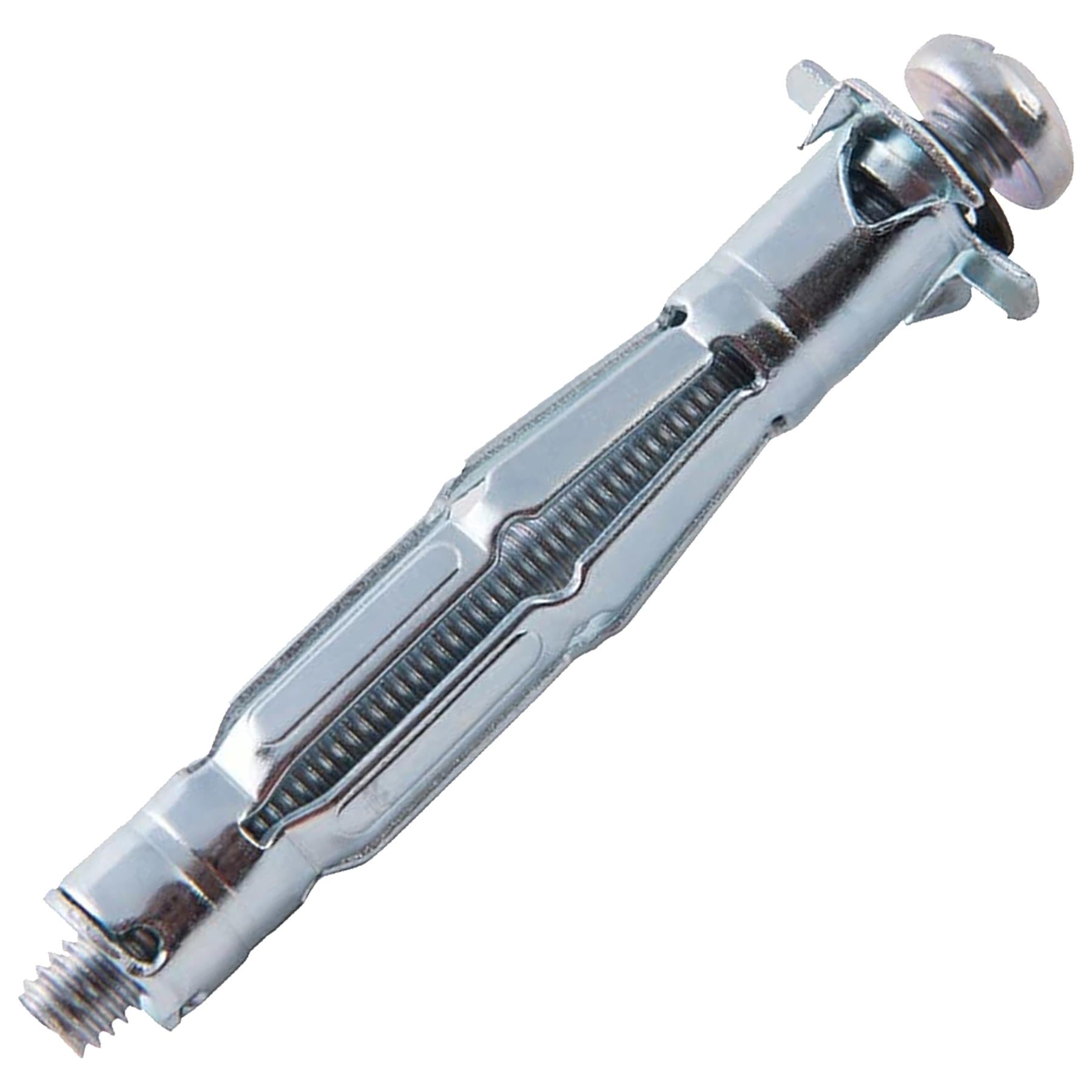 Hollow Wall Anchors Flush Finish With Anti-Rotation Barbs 40Pk M6 X 65mm