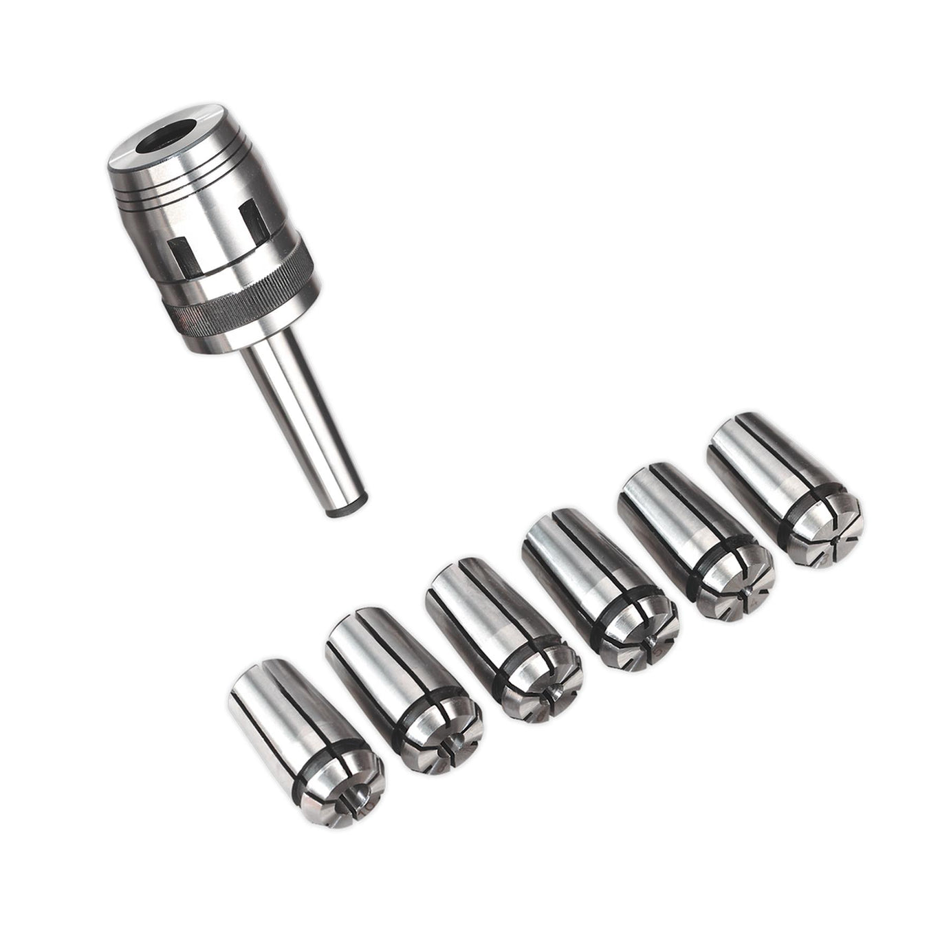Sealey Mill Chuck Set MT2-M10 3-10mm High Quality Accessories