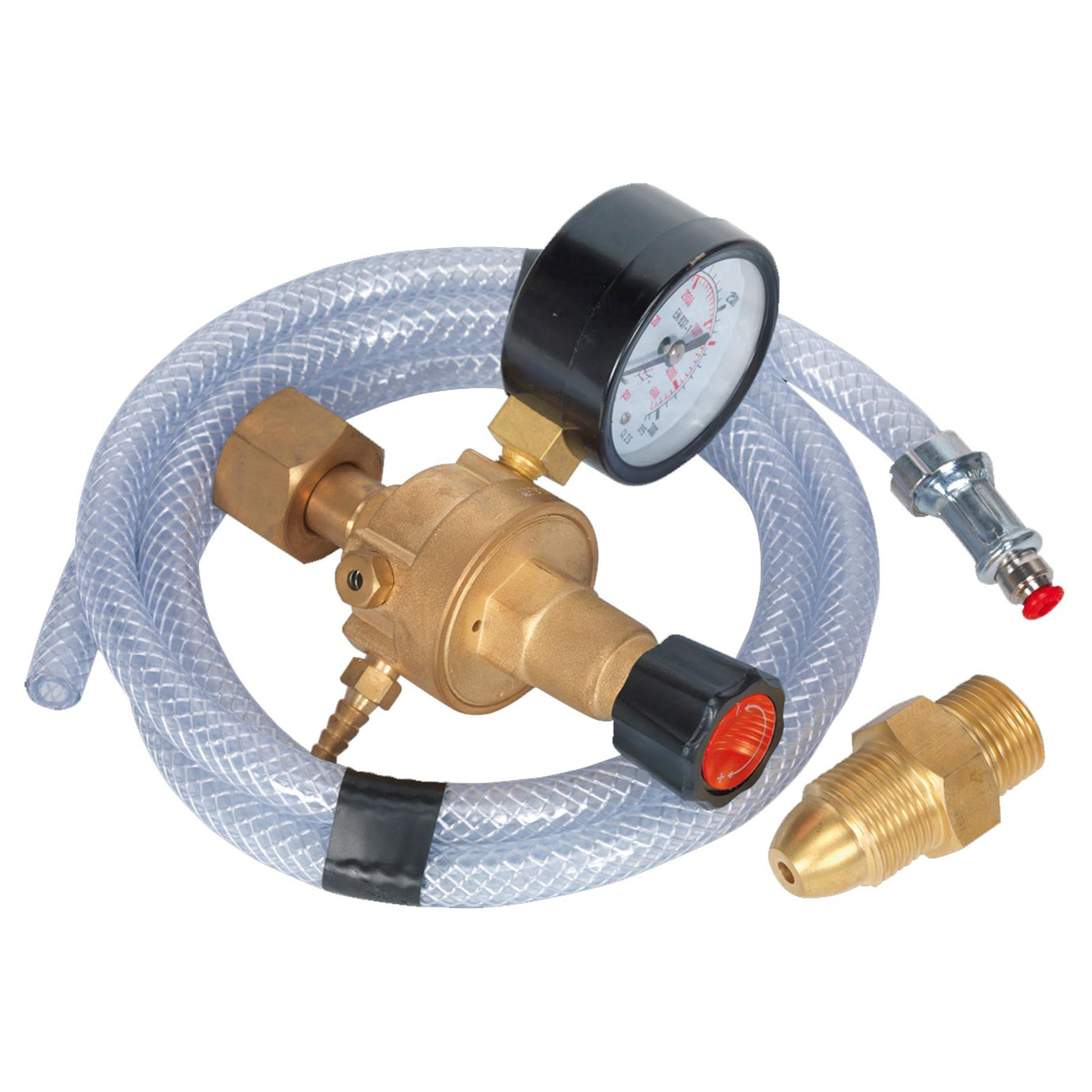 Sealey MIG Gas Regulator Kit 1 Gauge Regulator Industrial