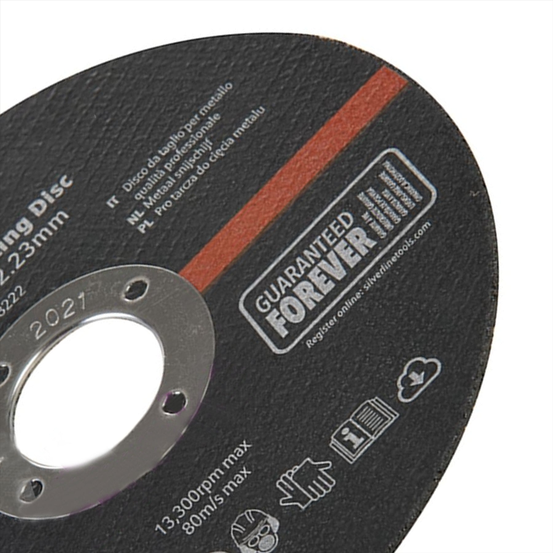 Pro Metal Slitting Disc 10Pk For Ferrous& NonFerrous Metals 115 x 1 x 22.23mm