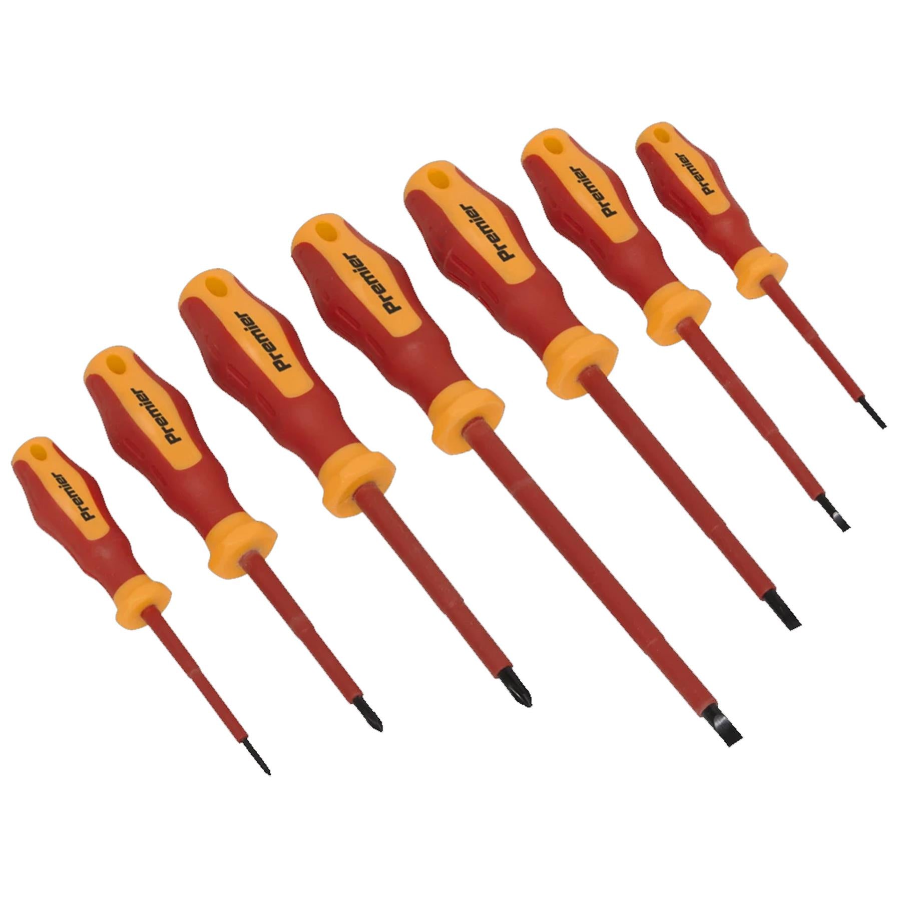 Sealey Screwdriver Set 7pc VDE Approved