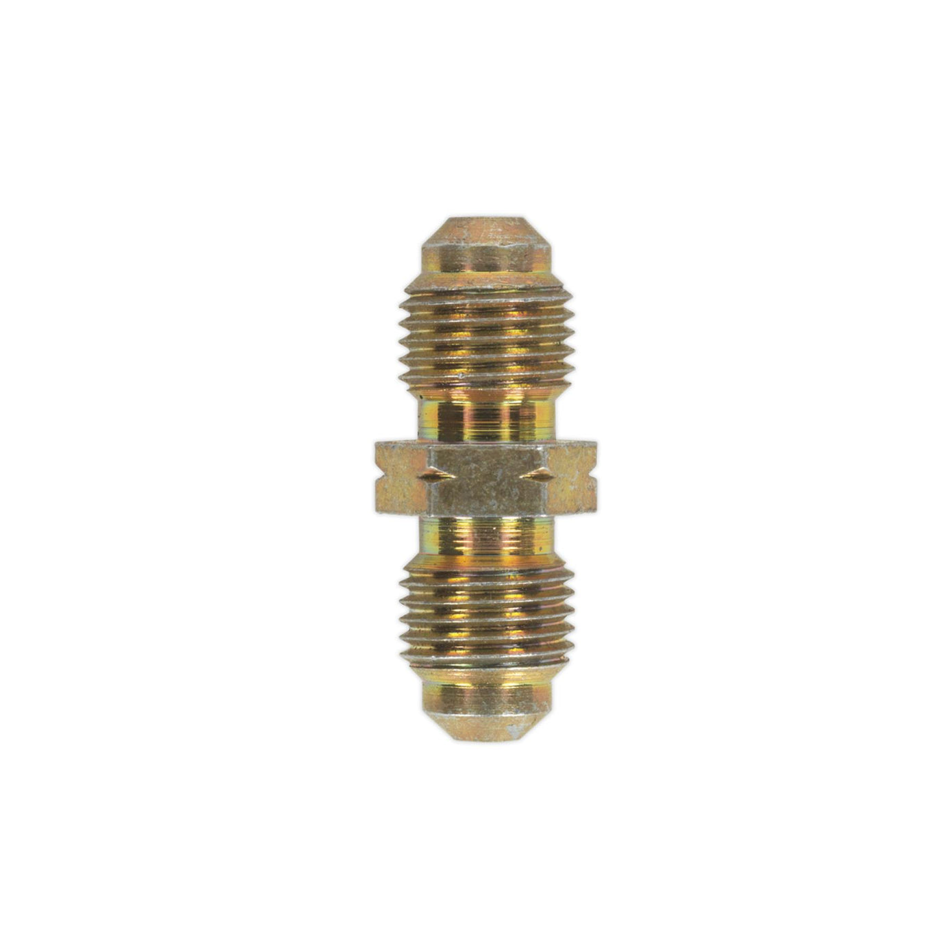 Sealey Brake Tube Connector M10 x 1mm Male to Male Pack of 10