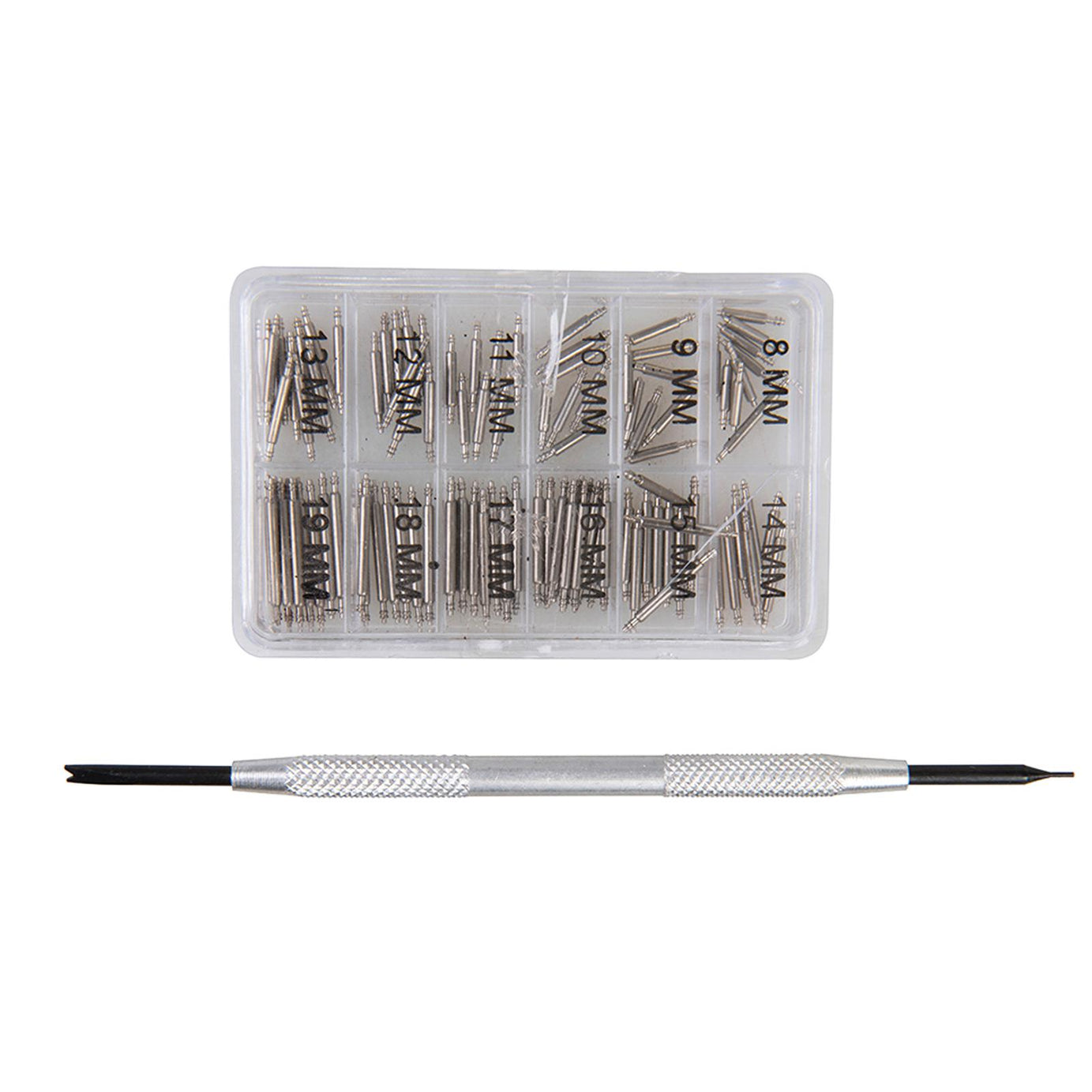 Stainless Steel Watch Strap Spring Bars Pins Strong With Removel Tool 102 Pc Set