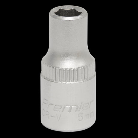 Sealey WallDrive� Socket 5mm 1/4"Sq Drive