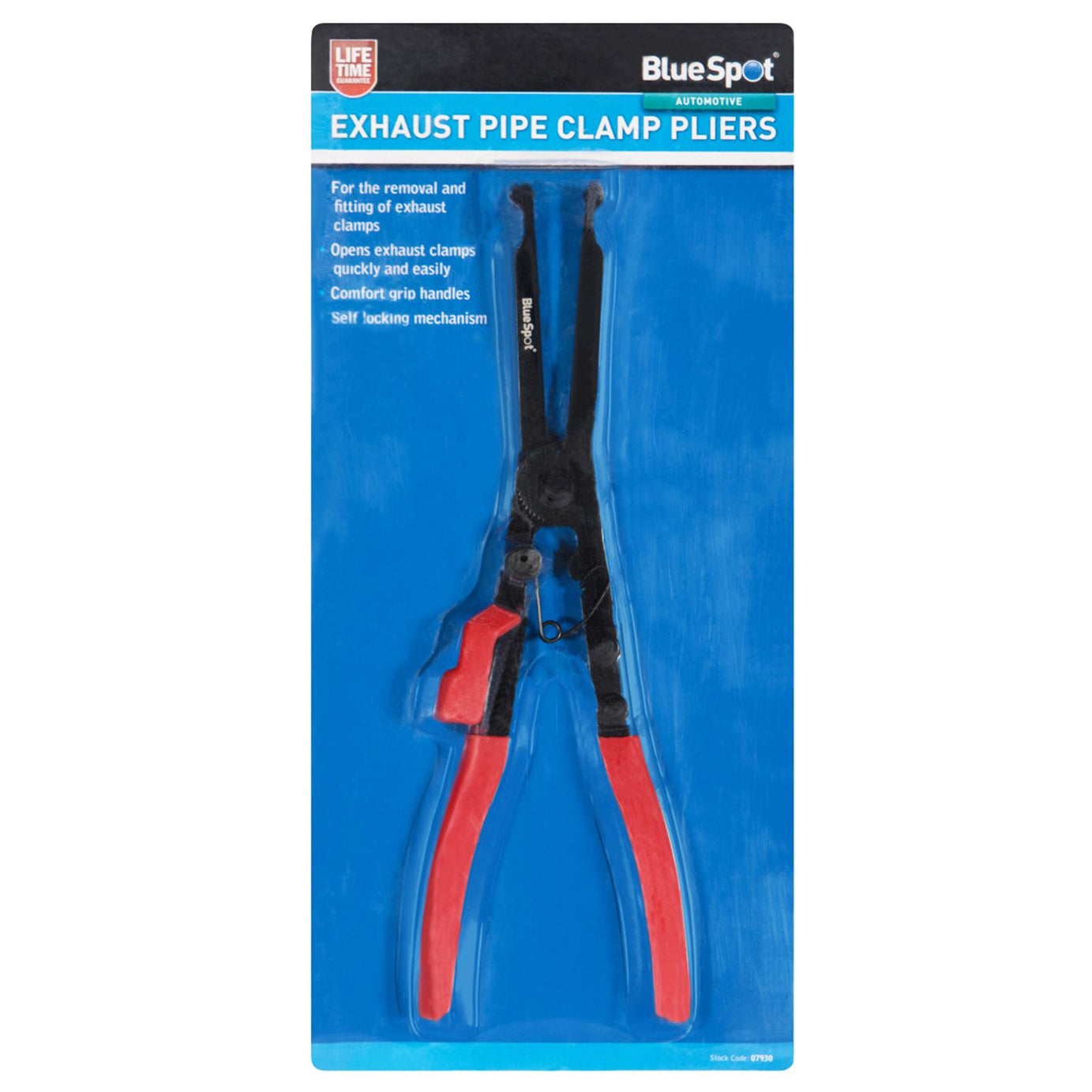 BlueSpot PSA Exhaust Pipe Clamp Removal Tool Pliers For Citroen Peugeot Renault