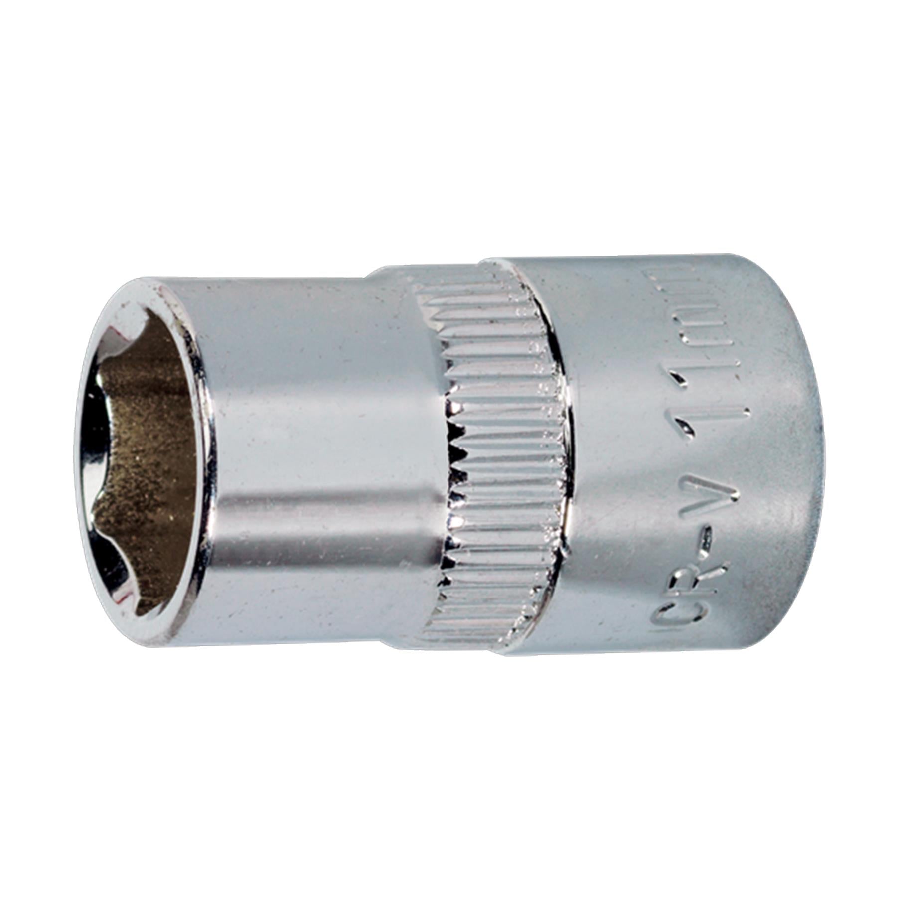 Wall Drive Socket 11mm 3/8"Sq Drive Fully Polished. Sealey