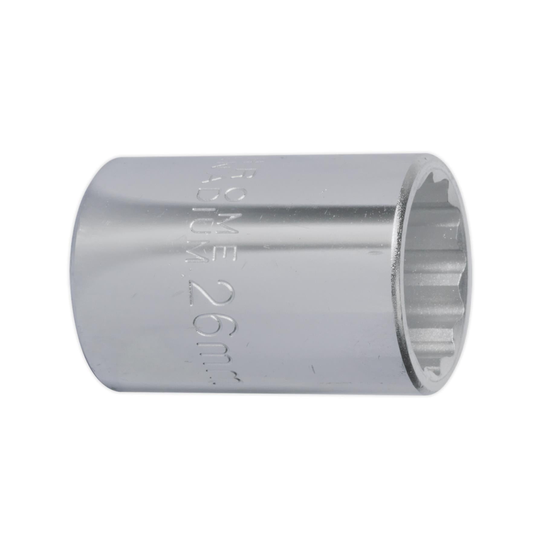 Sealey WallDrive Socket 26mm 3/4"Sq Drive